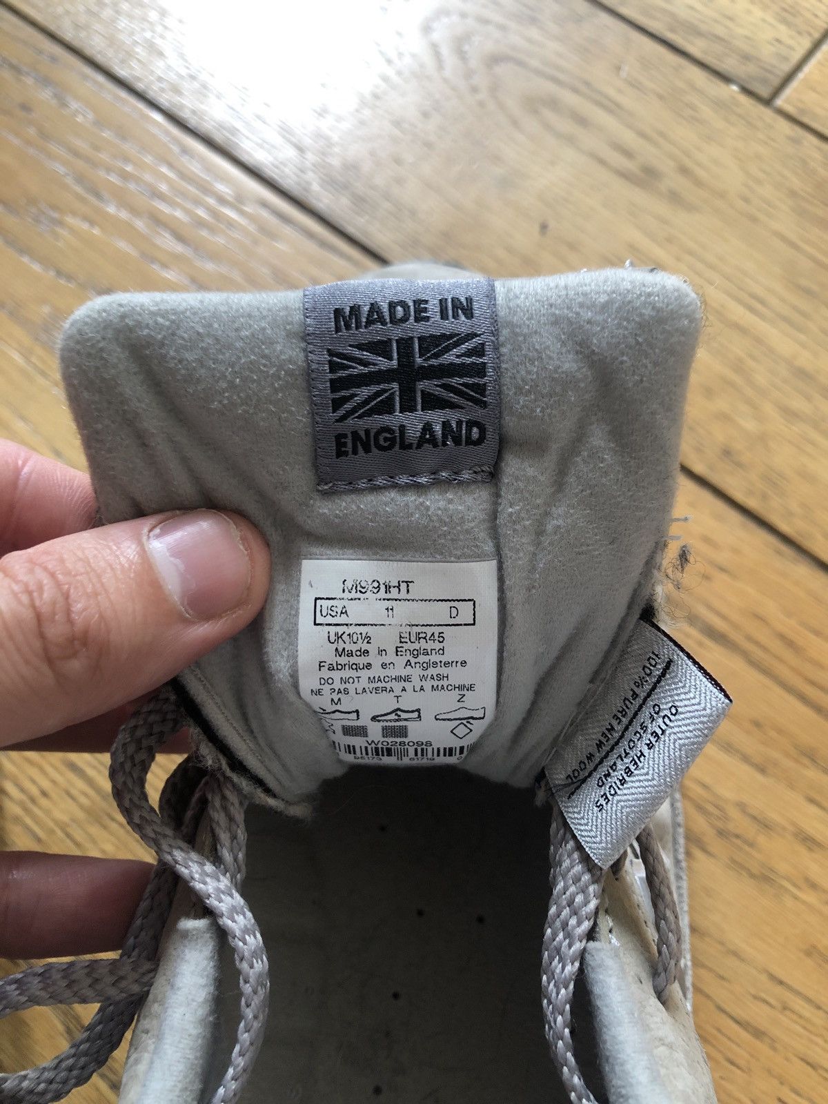 Harris Tweed New Balance 991 X Harris Tweed Size US 11 / EU 44 - 7 Thumbnail