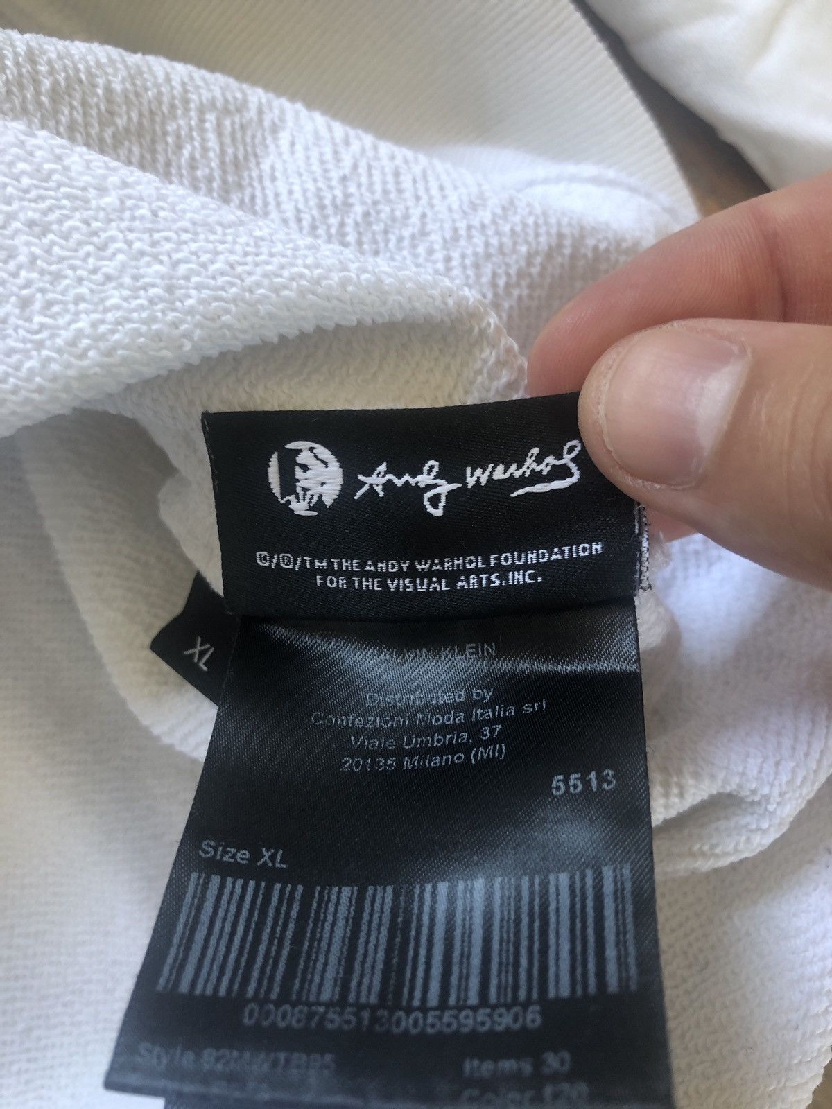 Andy Warhol Calvin Klein 205W39NYC Size US XL / EU 56 / 4 - 5 Thumbnail