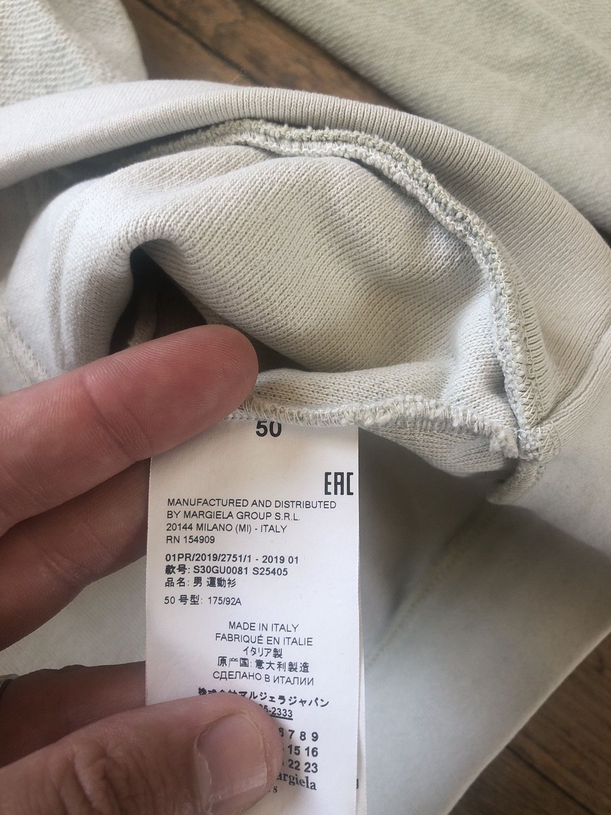 Maison Margiela Margiela crewneck Size US M / EU 48-50 / 2 - 5 Thumbnail