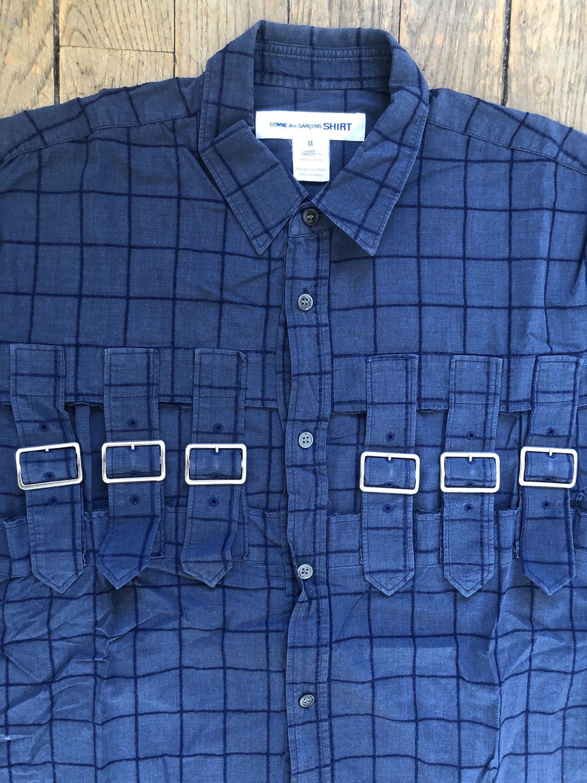 Comme des Garcons × Comme des Garcons SHIRT CDG bondage shirt Size US M / EU 48-50 / 2 - 2 Thumbnail