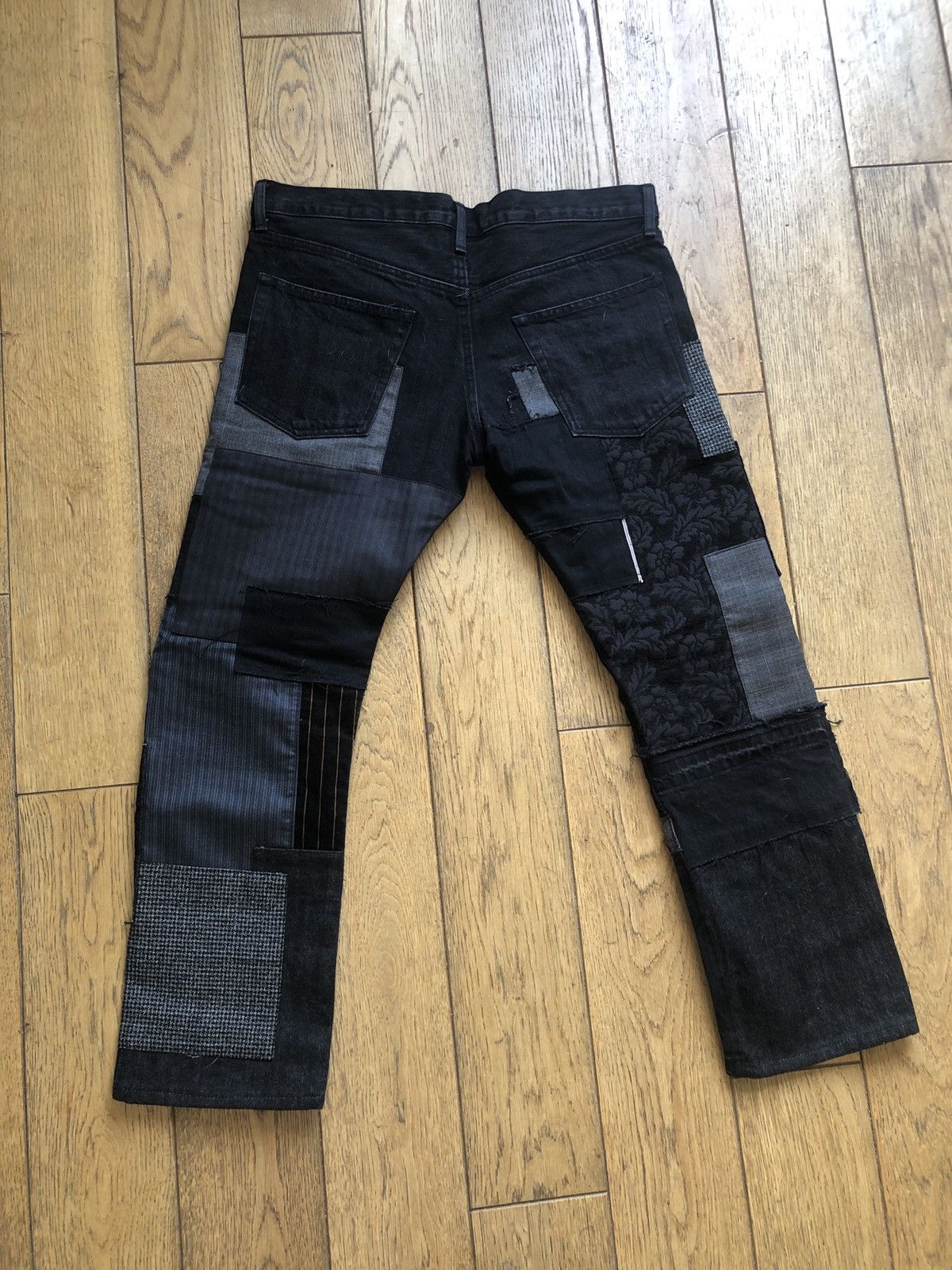 Comme des Garcons × Junya Watanabe Junya Watanabe patchwork denim jeans Size US 34 / EU 50 - 9 Thumbnail
