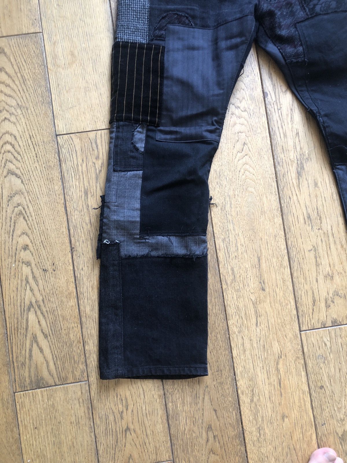 Comme des Garcons × Junya Watanabe Junya Watanabe patchwork denim jeans Size US 34 / EU 50 - 5 Thumbnail