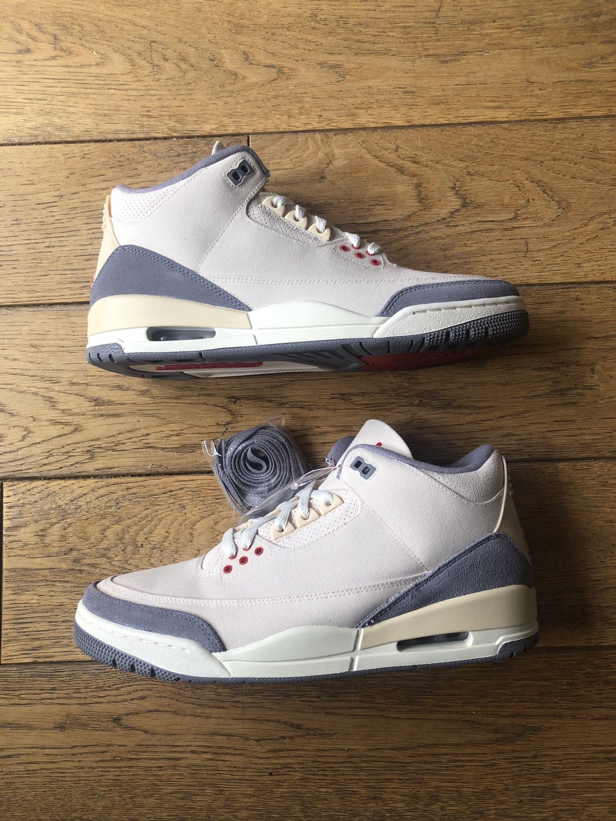 Pre-owned Jordan Nike Jordan 3 Muslin Shoes In Ivory