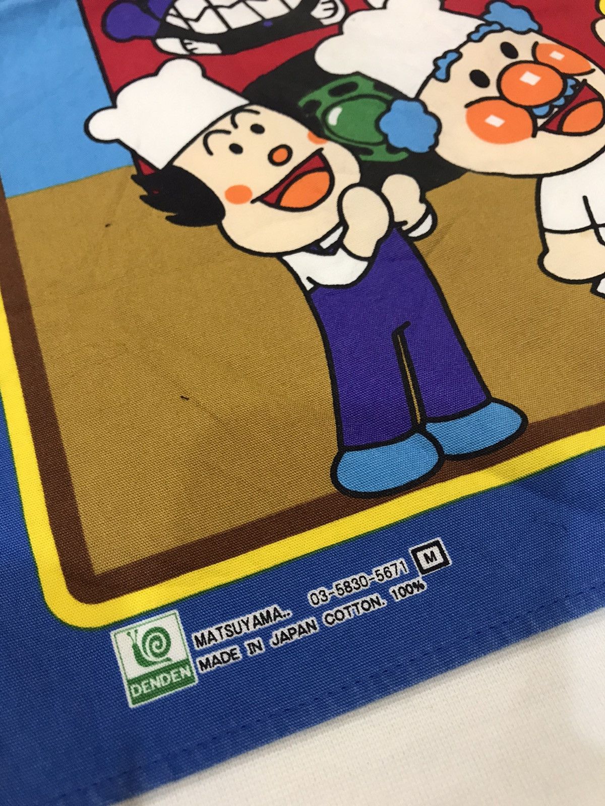 Cartoon Network × Japanese Brand × Vintage SET OF 3 COTTON ANPANMAN HANDKERCHIEFS JAPAN Size ONE SIZE - 5 Thumbnail