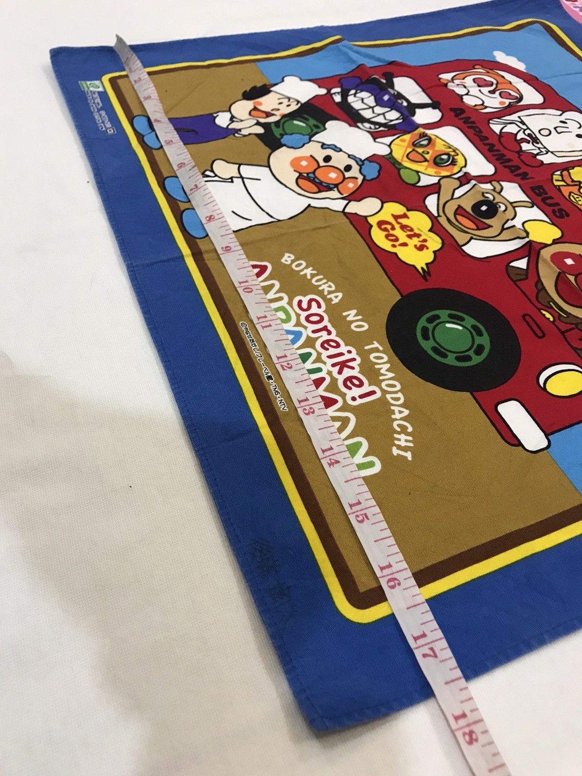 Cartoon Network × Japanese Brand × Vintage SET OF 3 COTTON ANPANMAN HANDKERCHIEFS JAPAN Size ONE SIZE - 9 Thumbnail