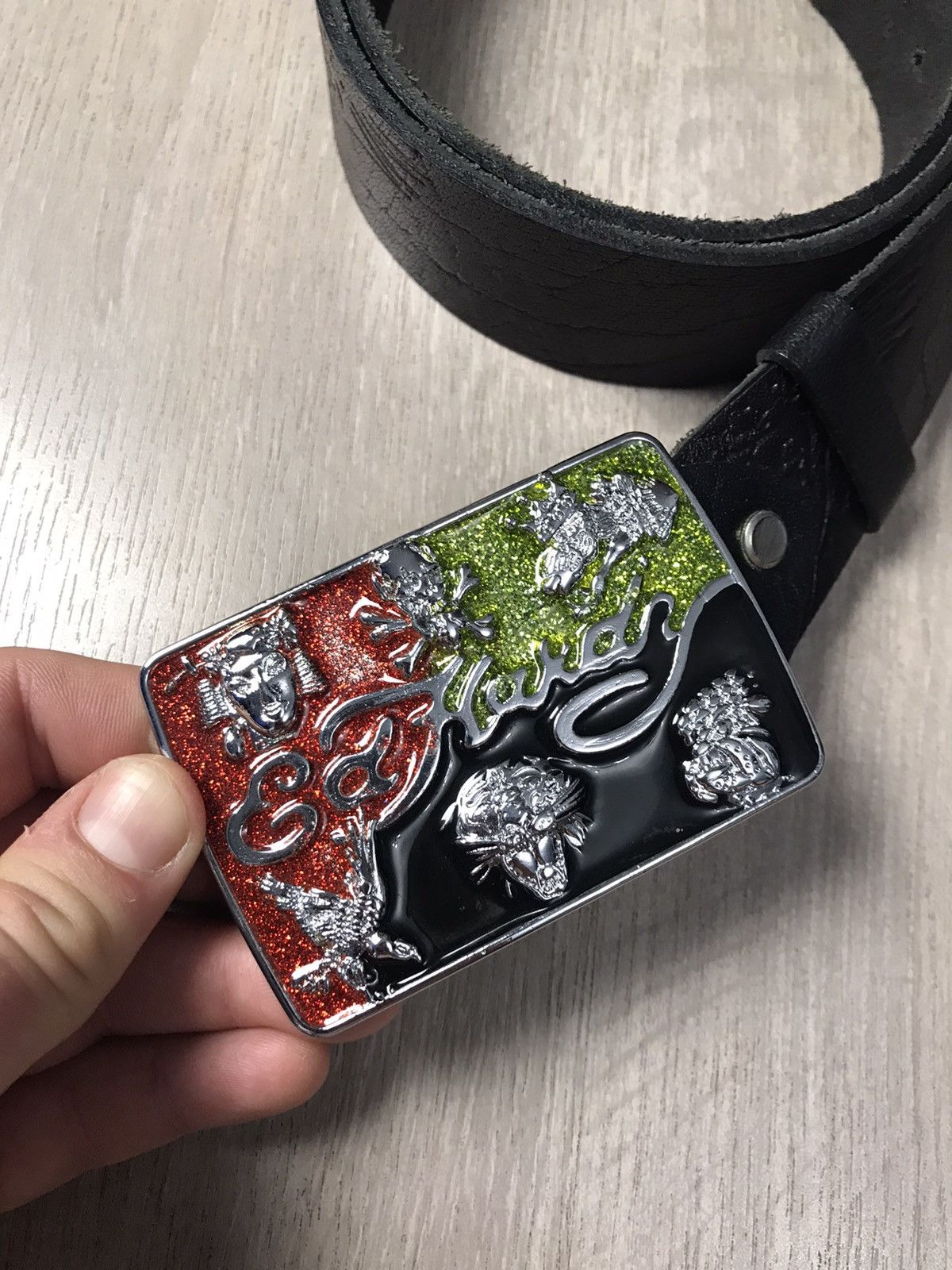 Christian Audigier × Ed Hardy Vintage Y2K Ed Hardy Belt Size ONE SIZE - 2 Thumbnail