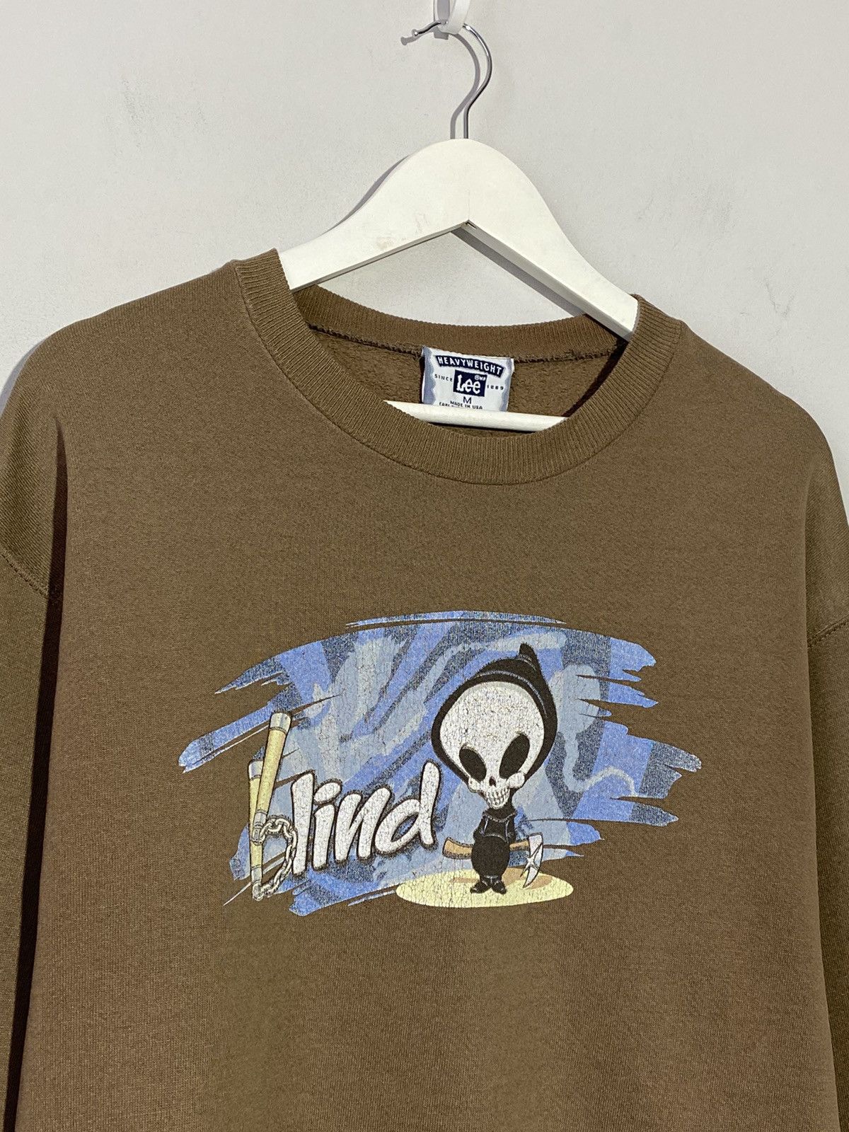 Hook-Ups Vintage Blind Skateboard Reaper Vintage Sweatshirt Size US M / EU 48-50 / 2 - 3 Thumbnail