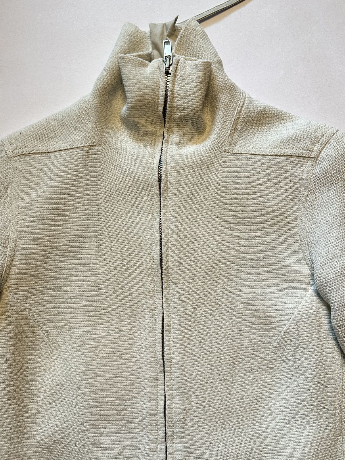 Rick Owens Rick Owens Back Zip Linen Jacket Size S / US 4 / IT 40 - 6 Thumbnail