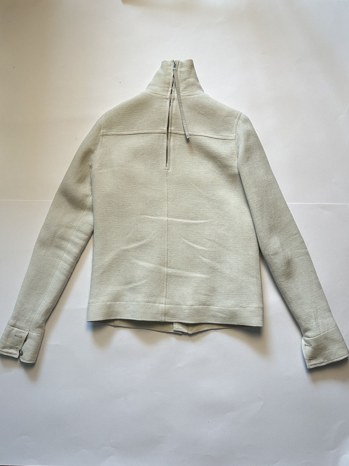 Rick Owens Rick Owens Back Zip Linen Jacket Size S / US 4 / IT 40 - 3 Thumbnail