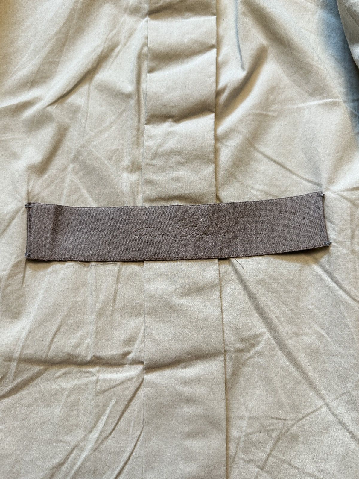 Rick Owens Rick Owens Back Zip Linen Jacket Size S / US 4 / IT 40 - 10 Thumbnail