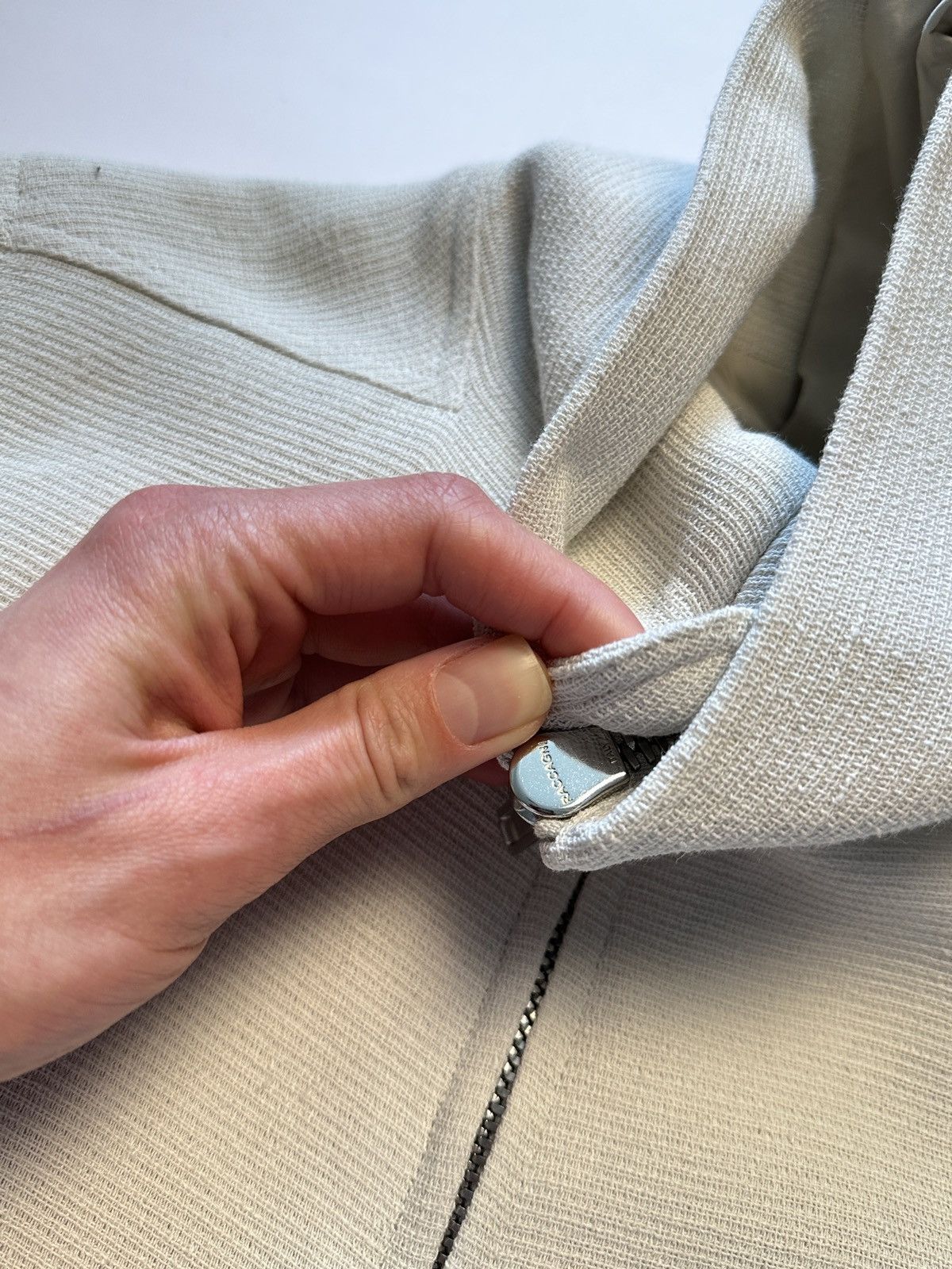 Rick Owens Rick Owens Back Zip Linen Jacket Size S / US 4 / IT 40 - 7 Thumbnail