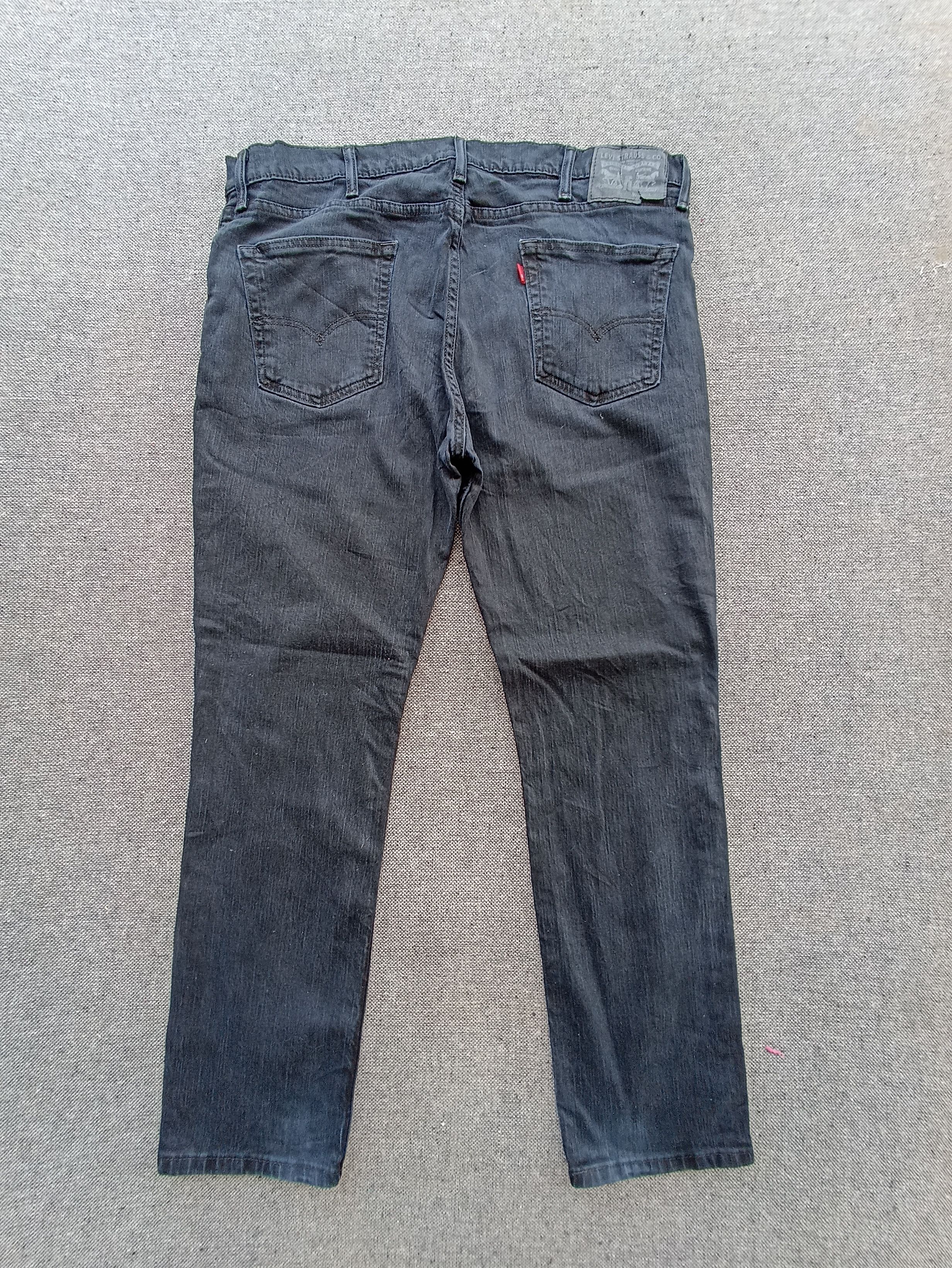 Jean × Levi's × Vintage Vintage Levis 511 Single 'R' Skinny Black Jeans - J211 Size US 39 - 2 Thumbnail
