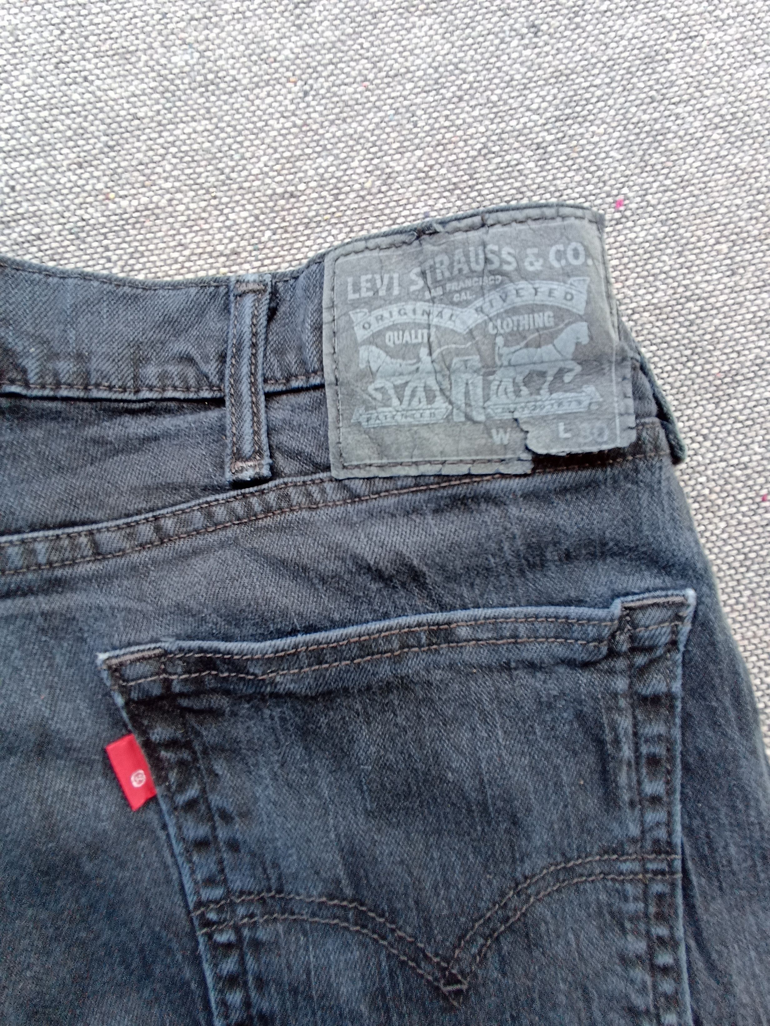Jean × Levi's × Vintage Vintage Levis 511 Single 'R' Skinny Black Jeans - J211 Size US 39 - 9 Thumbnail