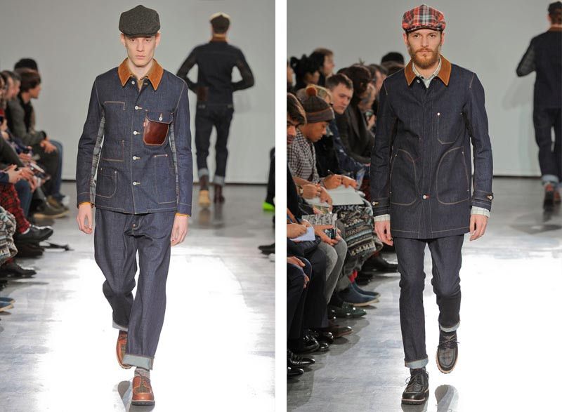 Junya Watanabe × Levi's FW12 AW12 Runway Levi's Denim Chore Coat Size US S / EU 44-46 / 1 - 5 Thumbnail