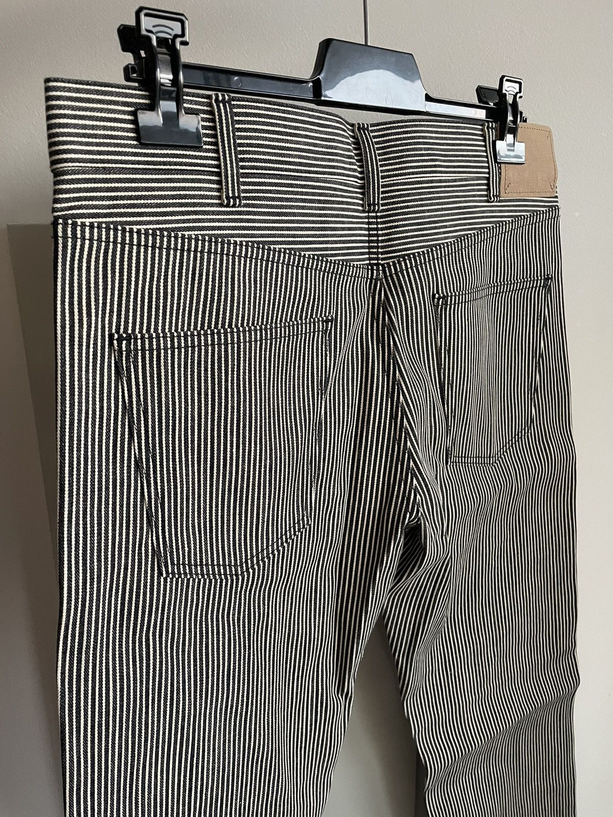 Celine × Hedi Slimane Rare Super Runway Brand New Hedi Slim Low Rise Skinny Pant Size US 33 - 21 Thumbnail