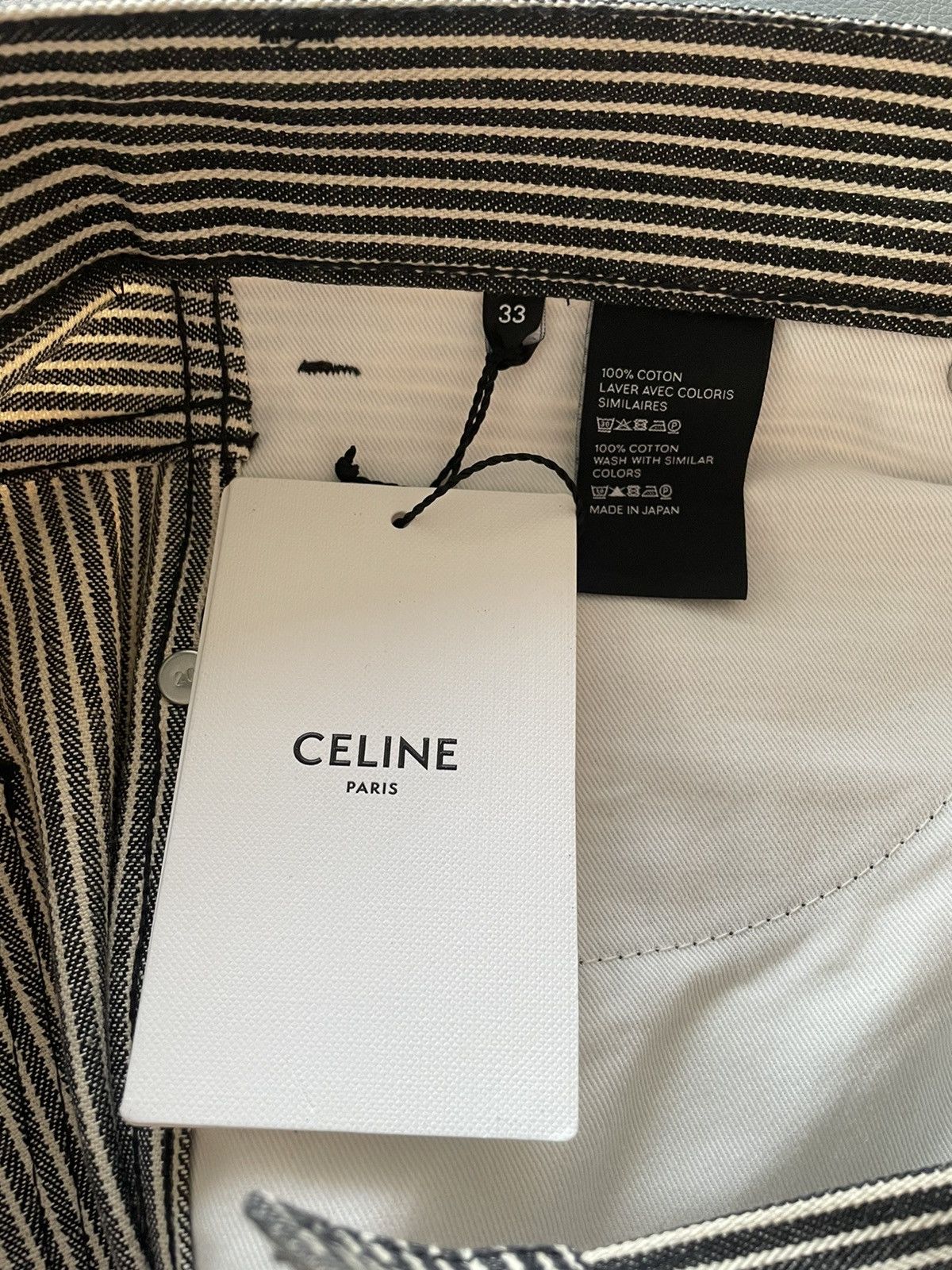 Celine × Hedi Slimane Rare Super Runway Brand New Hedi Slim Low Rise Skinny Pant Size US 33 - 10 Thumbnail