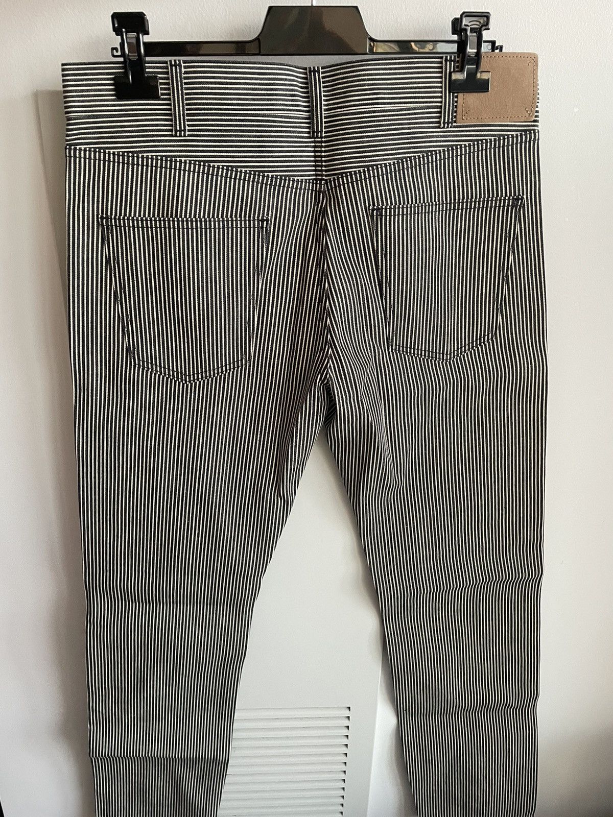 Celine × Hedi Slimane Rare Super Runway Brand New Hedi Slim Low Rise Skinny Pant Size US 33 - 20 Thumbnail