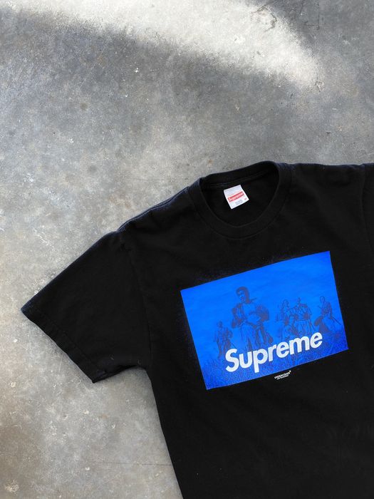 Supreme Supreme x Undercover Seven Samurai Logo Tee Black Medium