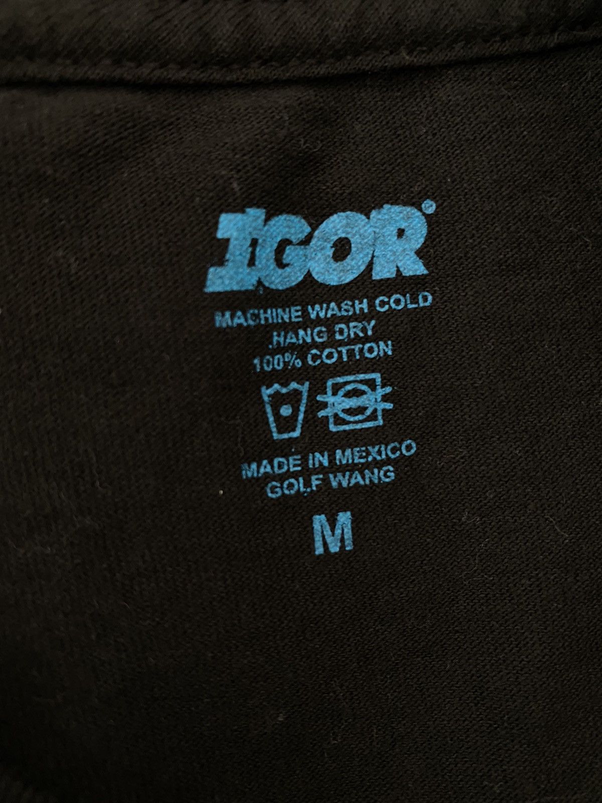 Golf Wang Golf Wang Tyler The Creator Puppet Igor Tee Black Medium Size US M / EU 48-50 / 2 - 3 Thumbnail