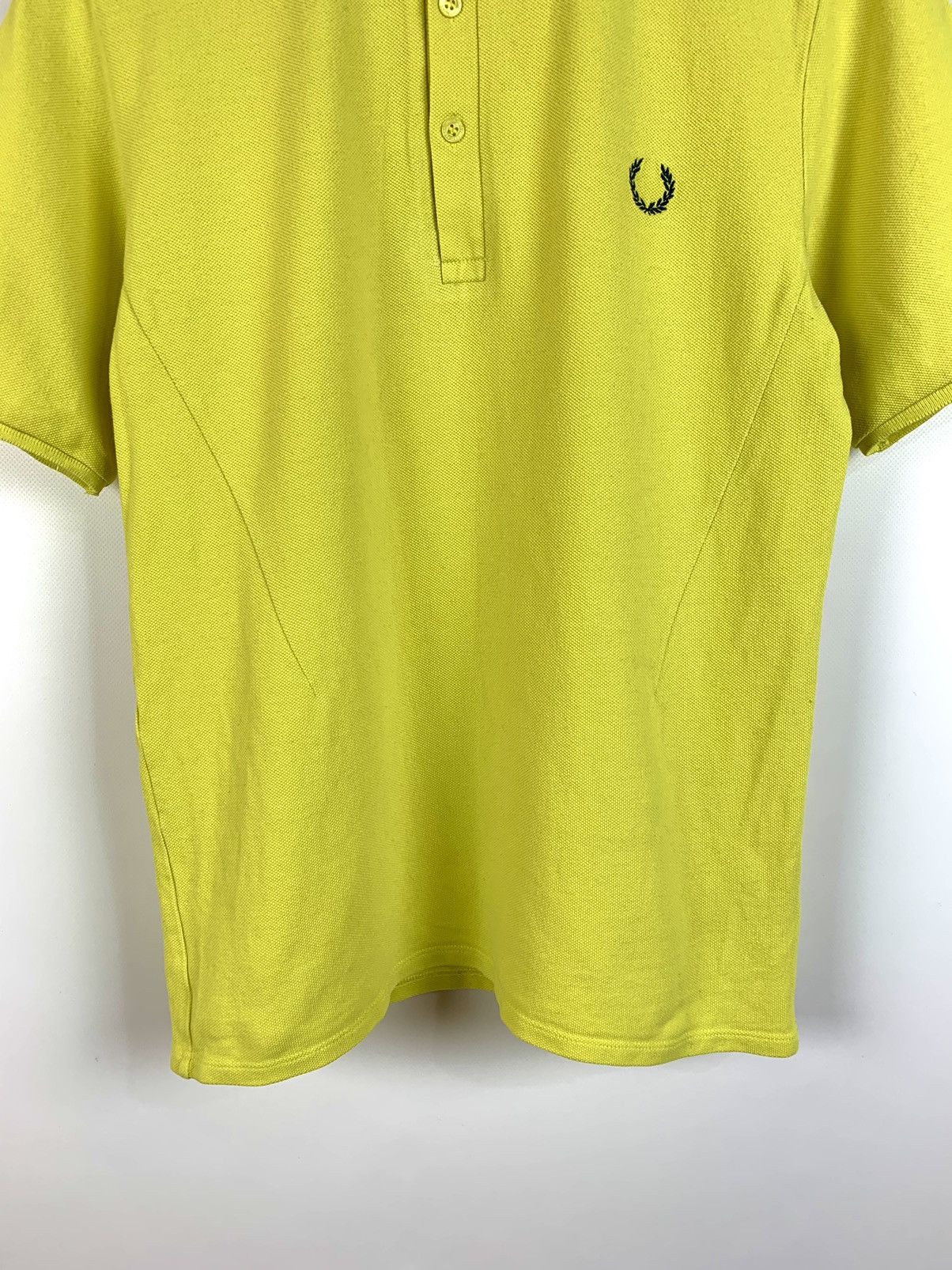 Fred Perry × Raf Simons Raf Simons X Fred Perry Yellow Polo T-Shirt Size US S / EU 44-46 / 1 - 5 Thumbnail