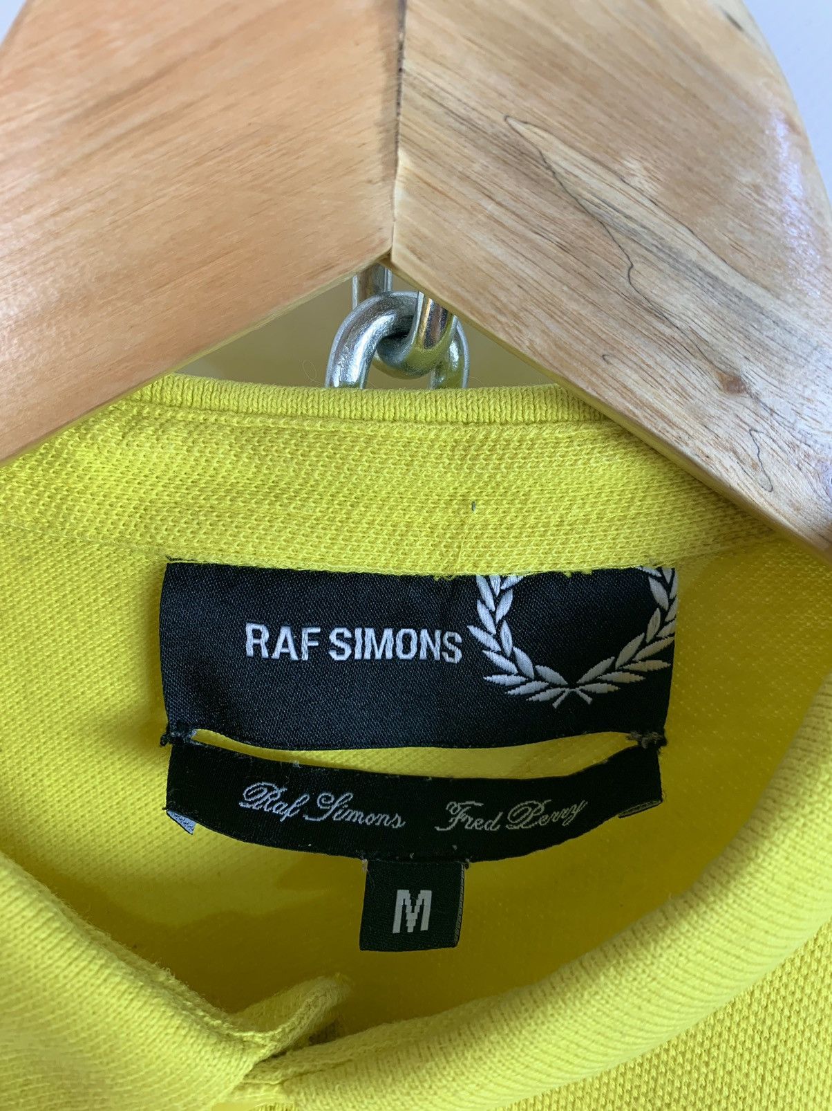 Fred Perry × Raf Simons Raf Simons X Fred Perry Yellow Polo T-Shirt Size US S / EU 44-46 / 1 - 9 Thumbnail