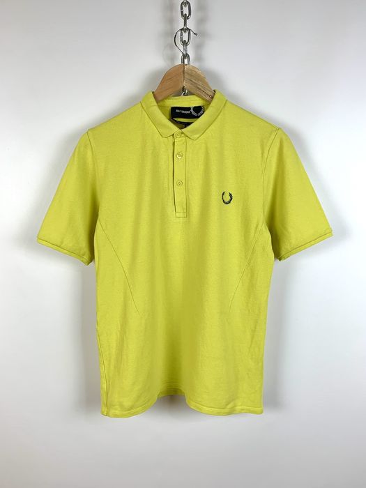 Fred perry best sale yellow t shirt