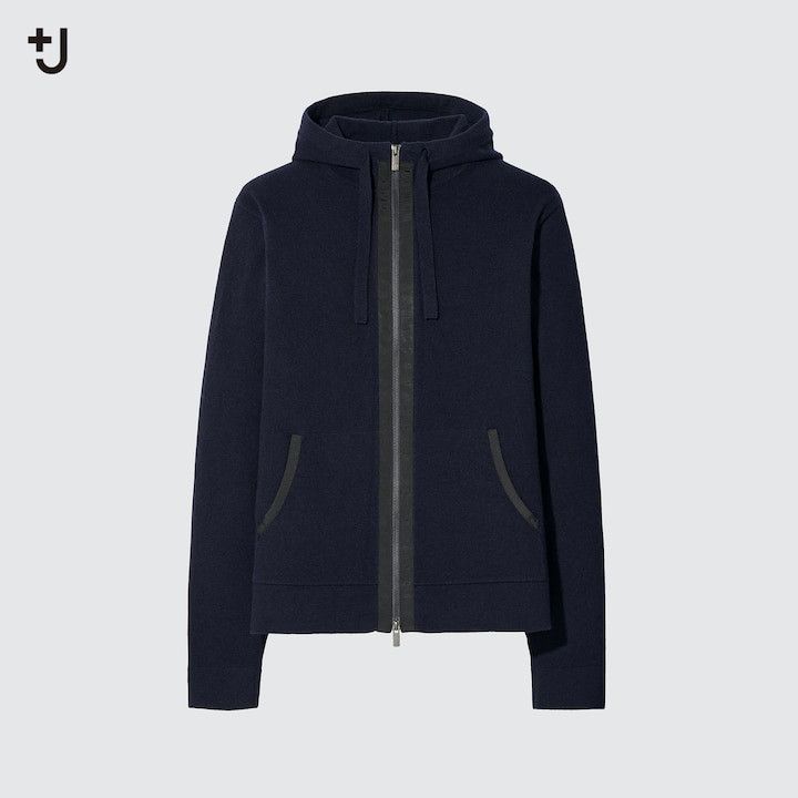 Jil Sander Uniqlo x Jil Sander +J Cashmere Blend Full-Zip Hoodie Size US M / EU 48-50 / 2 - 1 Thumbnail