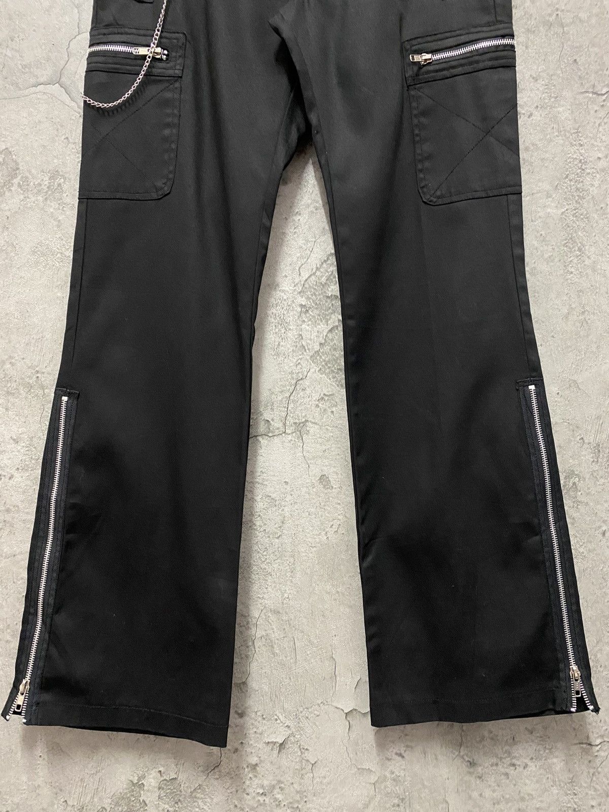 Dickies × Vintage Vintage Dickies Cargo Bondage Zipper Flared Pants Size US 32 / EU 48 - 5 Thumbnail