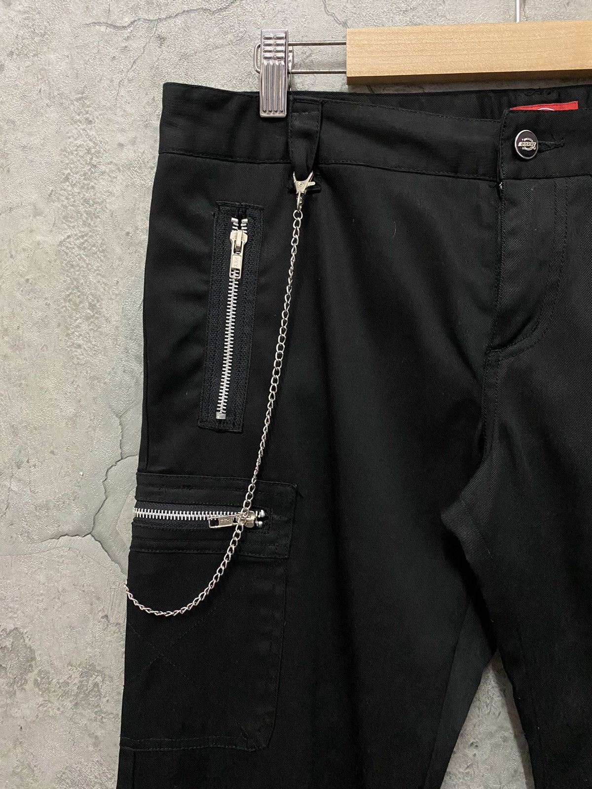 Dickies × Vintage Vintage Dickies Cargo Bondage Zipper Flared Pants Size US 32 / EU 48 - 8 Thumbnail