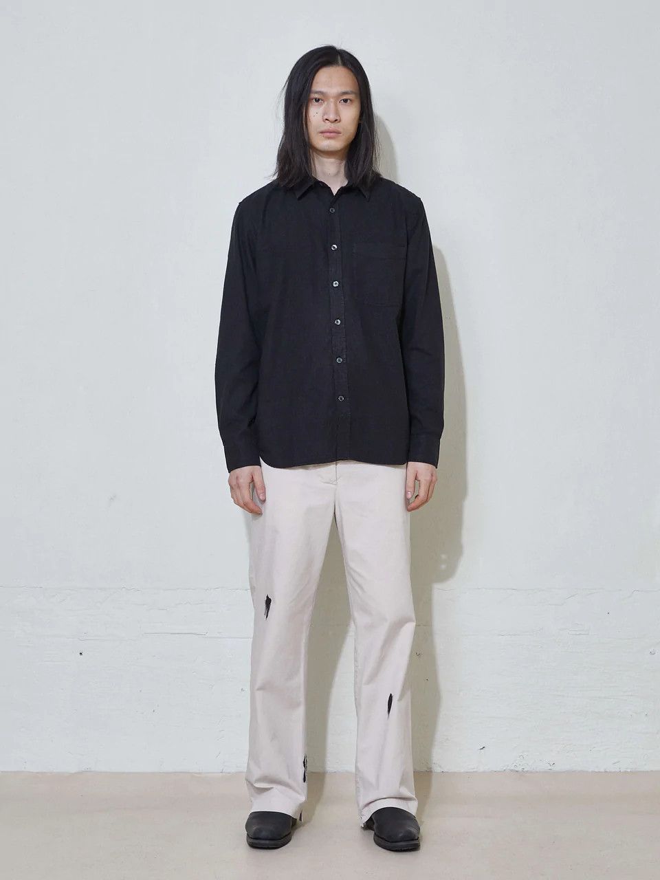 L'Homme Rouge CRAFT SHIRT LONG SLEEVE Size US S / EU 44-46 / 1 - 3 Thumbnail
