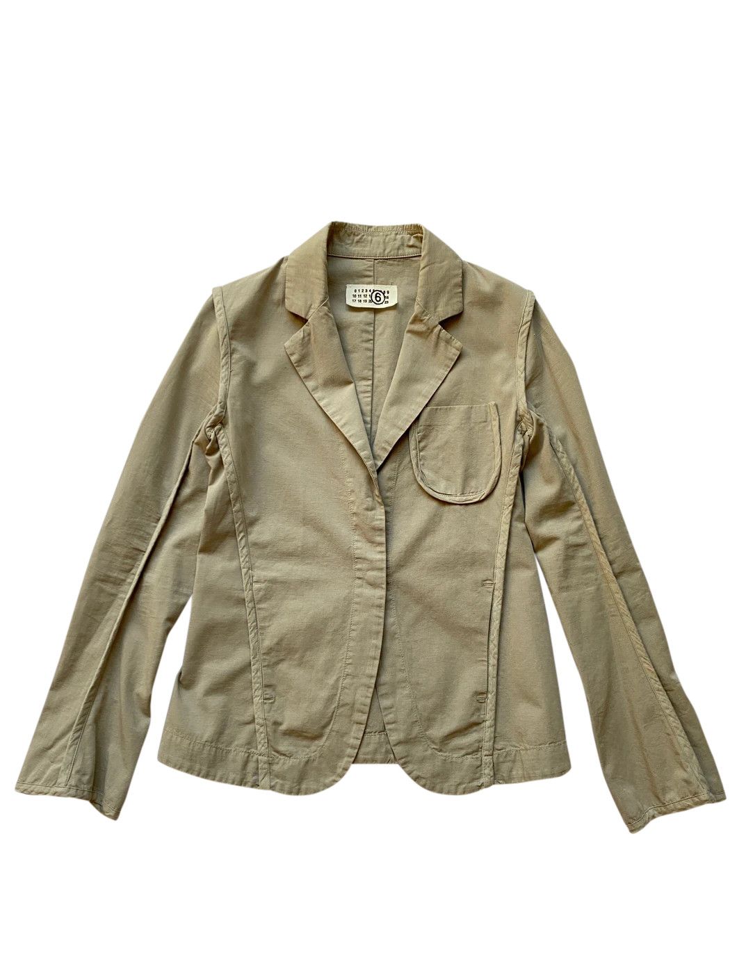 Maison Margiela ⚡️QUICK SALE⚡️2005 Maison Margiela Line 6 Beige Jacket Size S / US 4 / IT 40 - 1 Thumbnail