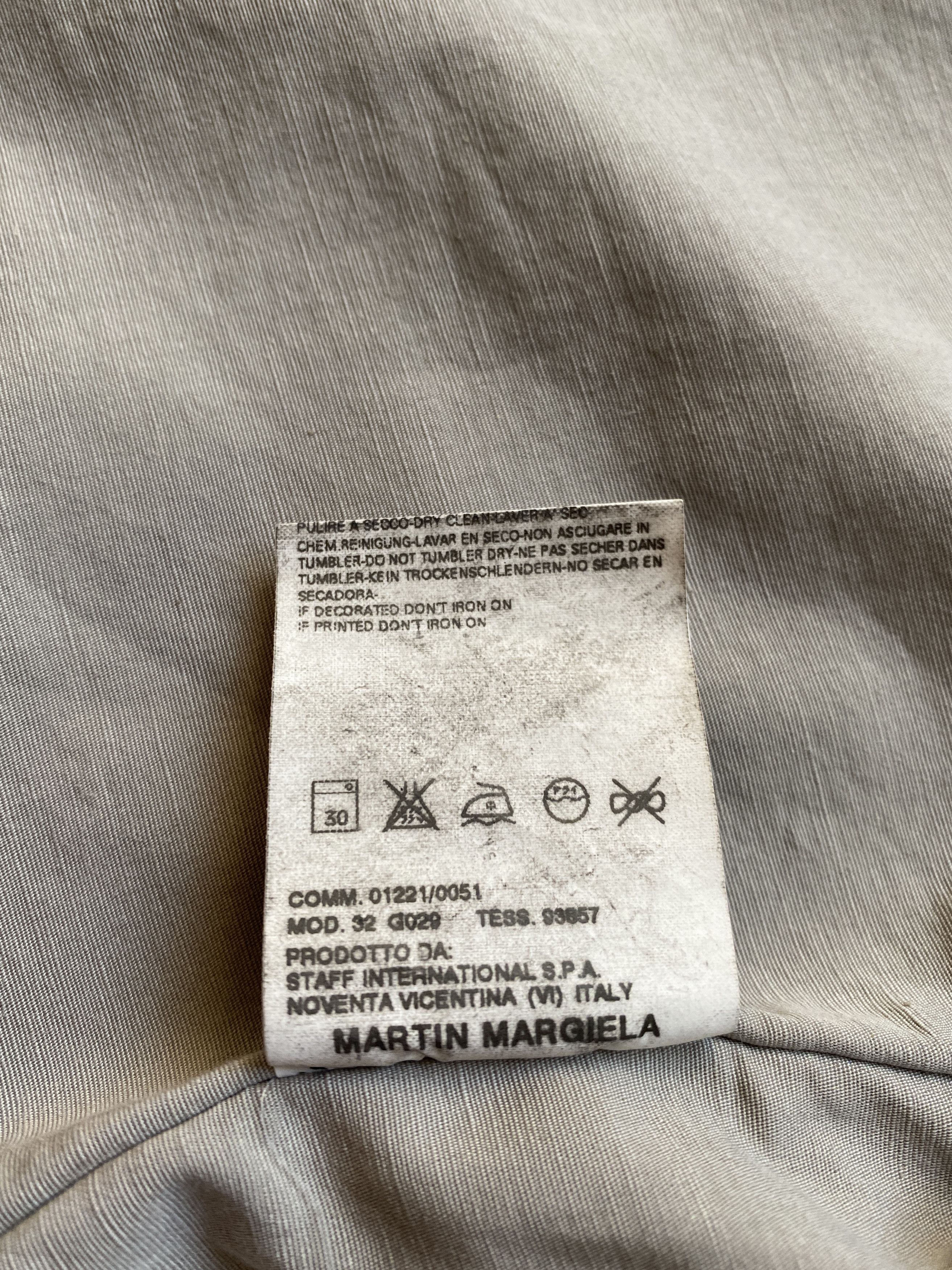 Maison Margiela ⚡️QUICK SALE⚡️2005 Maison Margiela Line 6 Beige Jacket Size S / US 4 / IT 40 - 7 Thumbnail