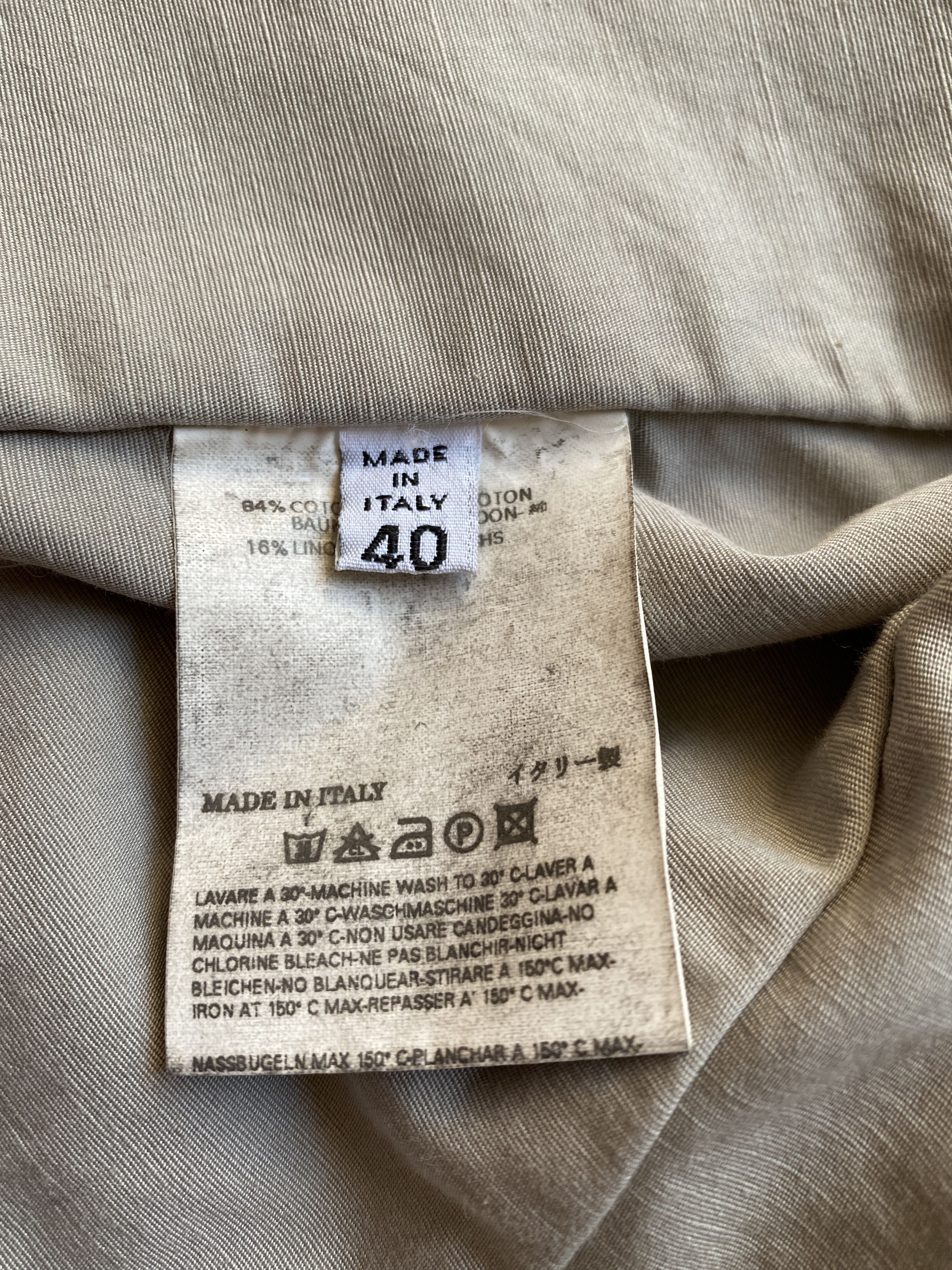 Maison Margiela ⚡️QUICK SALE⚡️2005 Maison Margiela Line 6 Beige Jacket Size S / US 4 / IT 40 - 5 Thumbnail