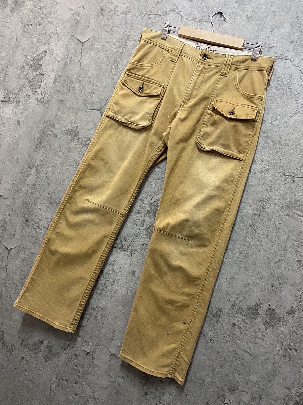 Dickies × Vintage Vintage DICKIES Cargo Bush Pants Casual Workwear Size US 32 / EU 48 - 3 Thumbnail