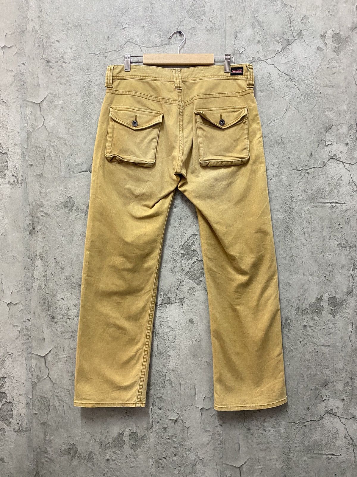 Dickies × Vintage Vintage DICKIES Cargo Bush Pants Casual Workwear Size US 32 / EU 48 - 2 Thumbnail