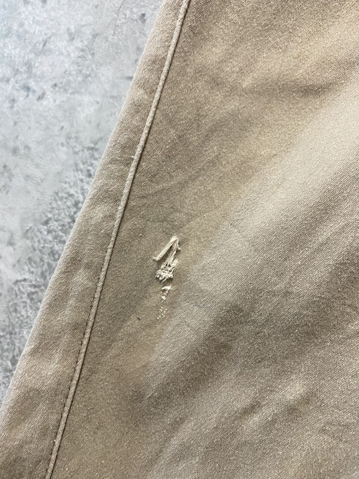 Designer × Japanese Brand Bike + Star Japan Cargo Zipper Curved leg Flared Pants Size US 30 / EU 46 - 16 Thumbnail