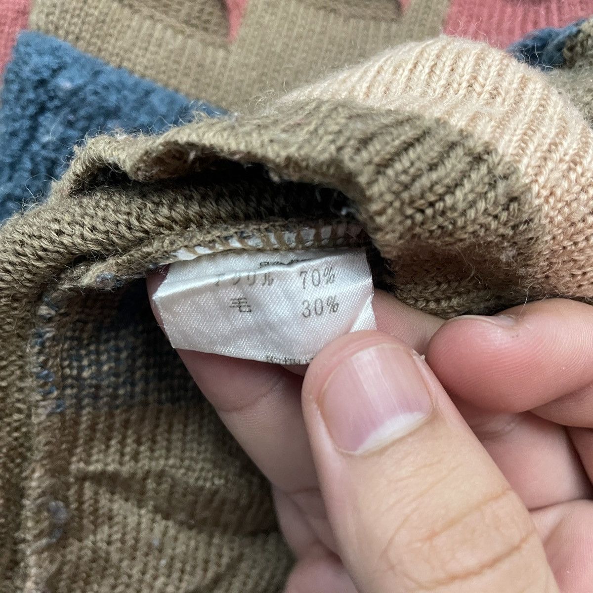 Aran Isles Knitwear Vintage Rare Design FINANCIER Kniting Sweater Knitwear!! Size US M / EU 48-50 / 2 - 7 Thumbnail