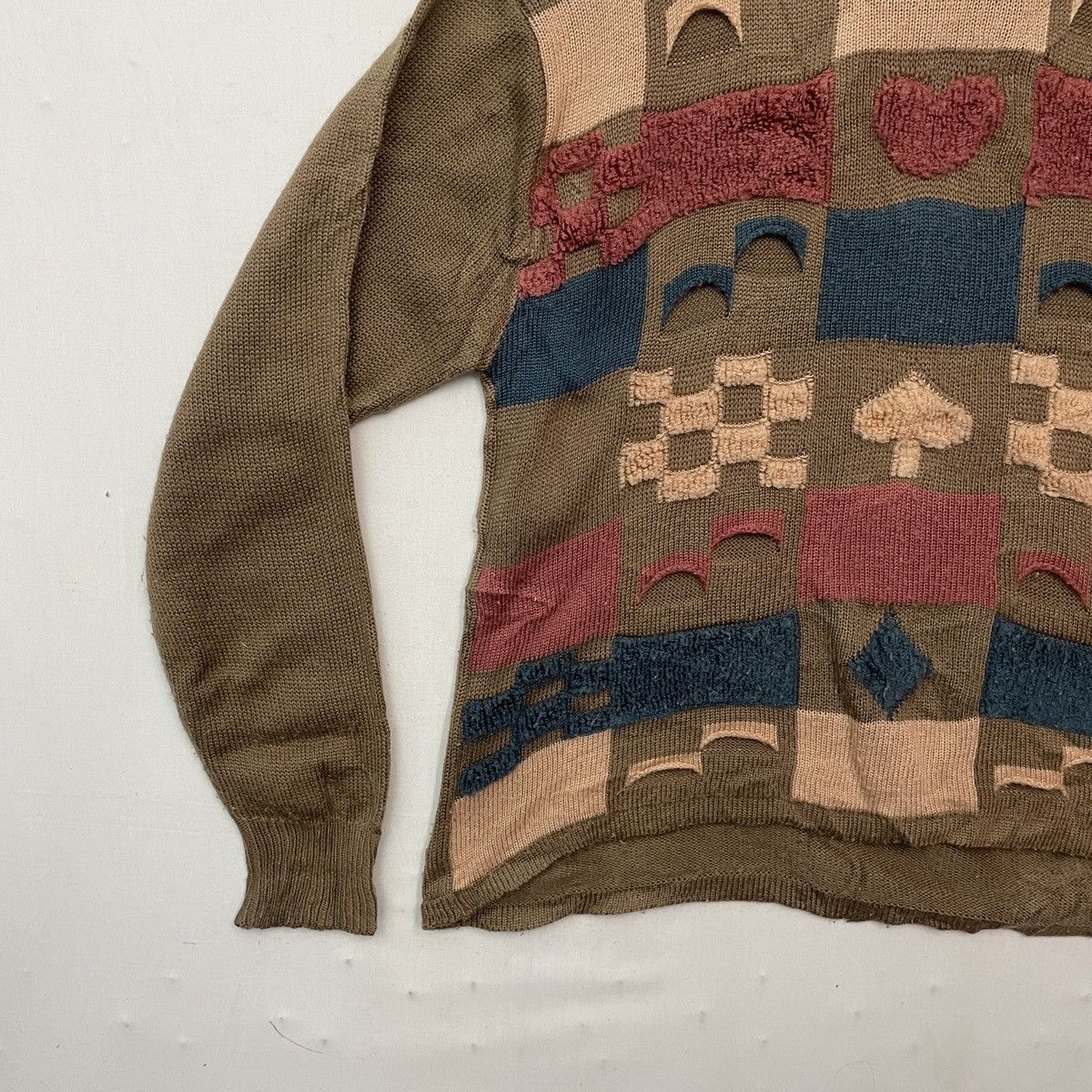 Aran Isles Knitwear Vintage Rare Design FINANCIER Kniting Sweater Knitwear!! Size US M / EU 48-50 / 2 - 3 Thumbnail
