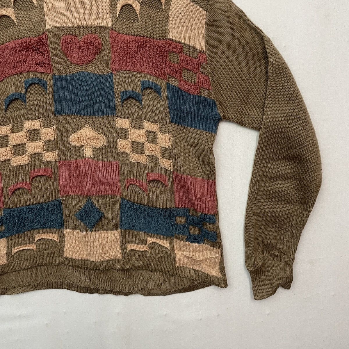 Aran Isles Knitwear Vintage Rare Design FINANCIER Kniting Sweater Knitwear!! Size US M / EU 48-50 / 2 - 4 Thumbnail
