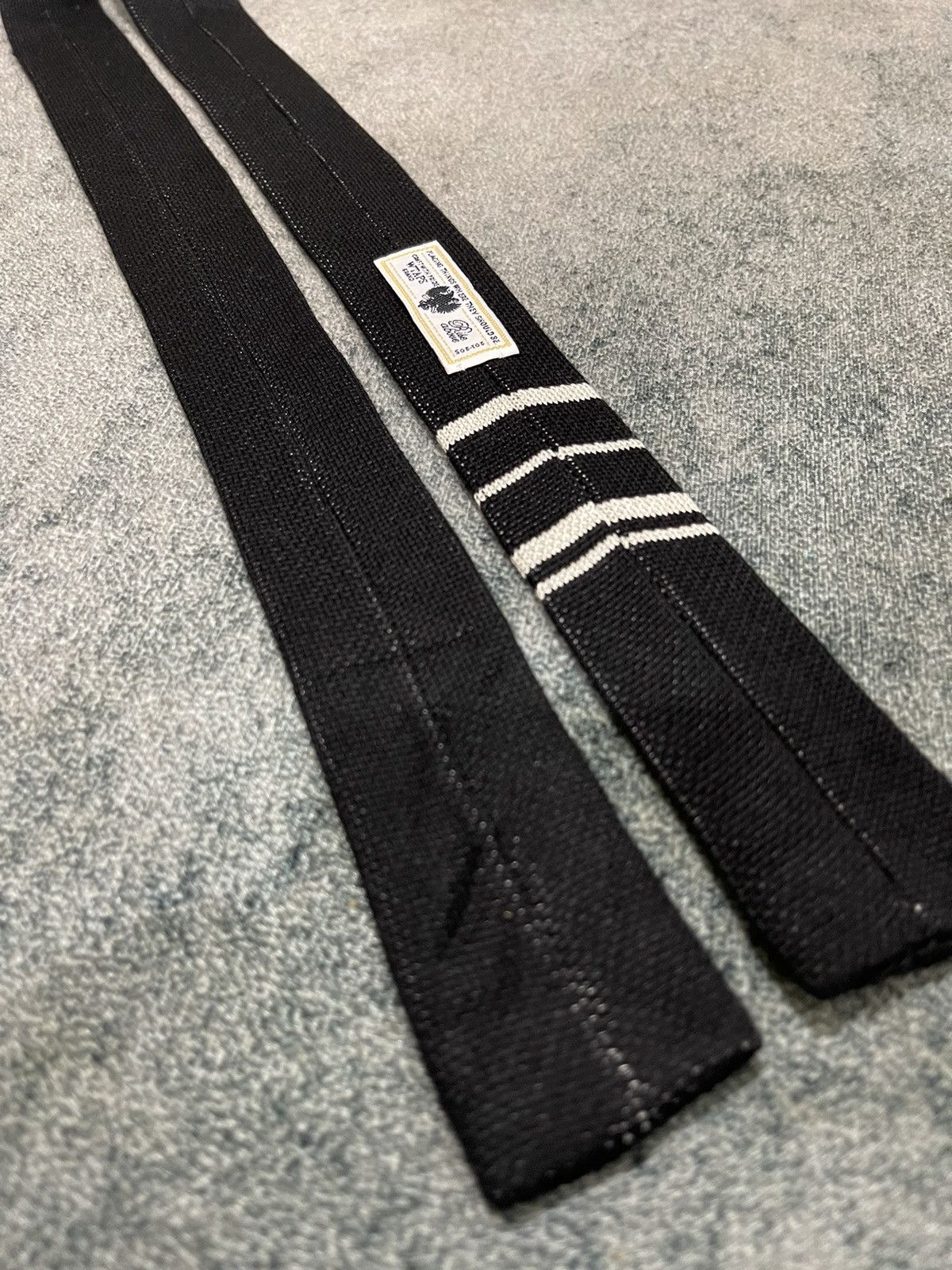 Wtaps WTAPS Ruder Than You Square Knit Tie Size ONE SIZE - 5 Thumbnail