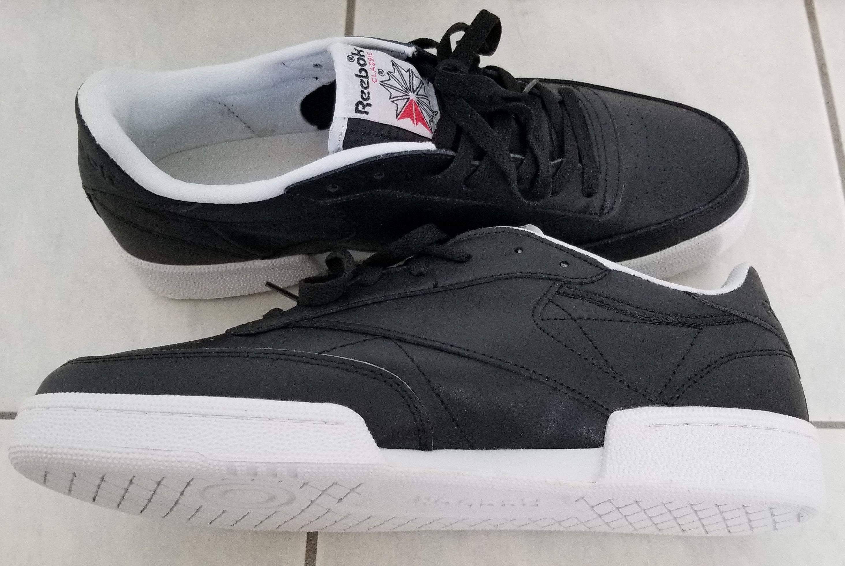 Reebok Reebok 90's Club C Vintage Deadstock Black Sneakers 9.5 Size US 9.5 / EU 42-43 - 4 Thumbnail