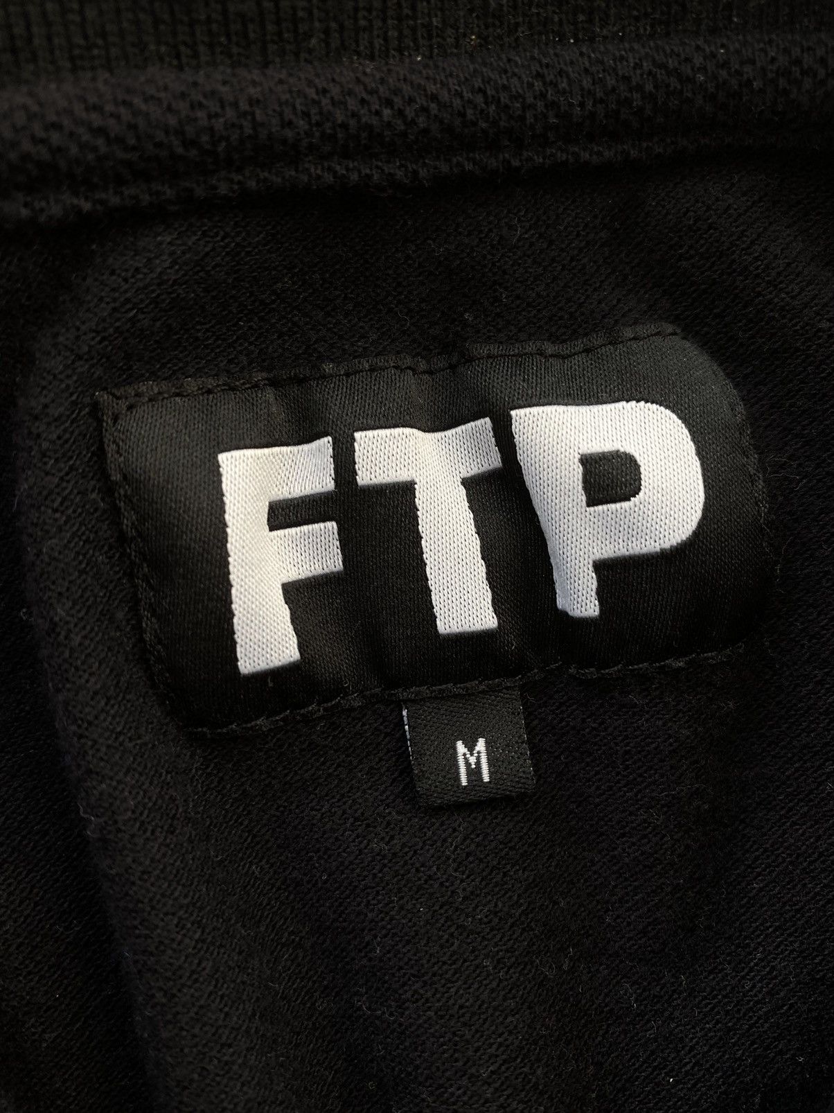 Fuck The Population Fuck The Population Tape Logo Black Red Polo Medium ❄️🧊 FTP Size US M / EU 48-50 / 2 - 3 Thumbnail