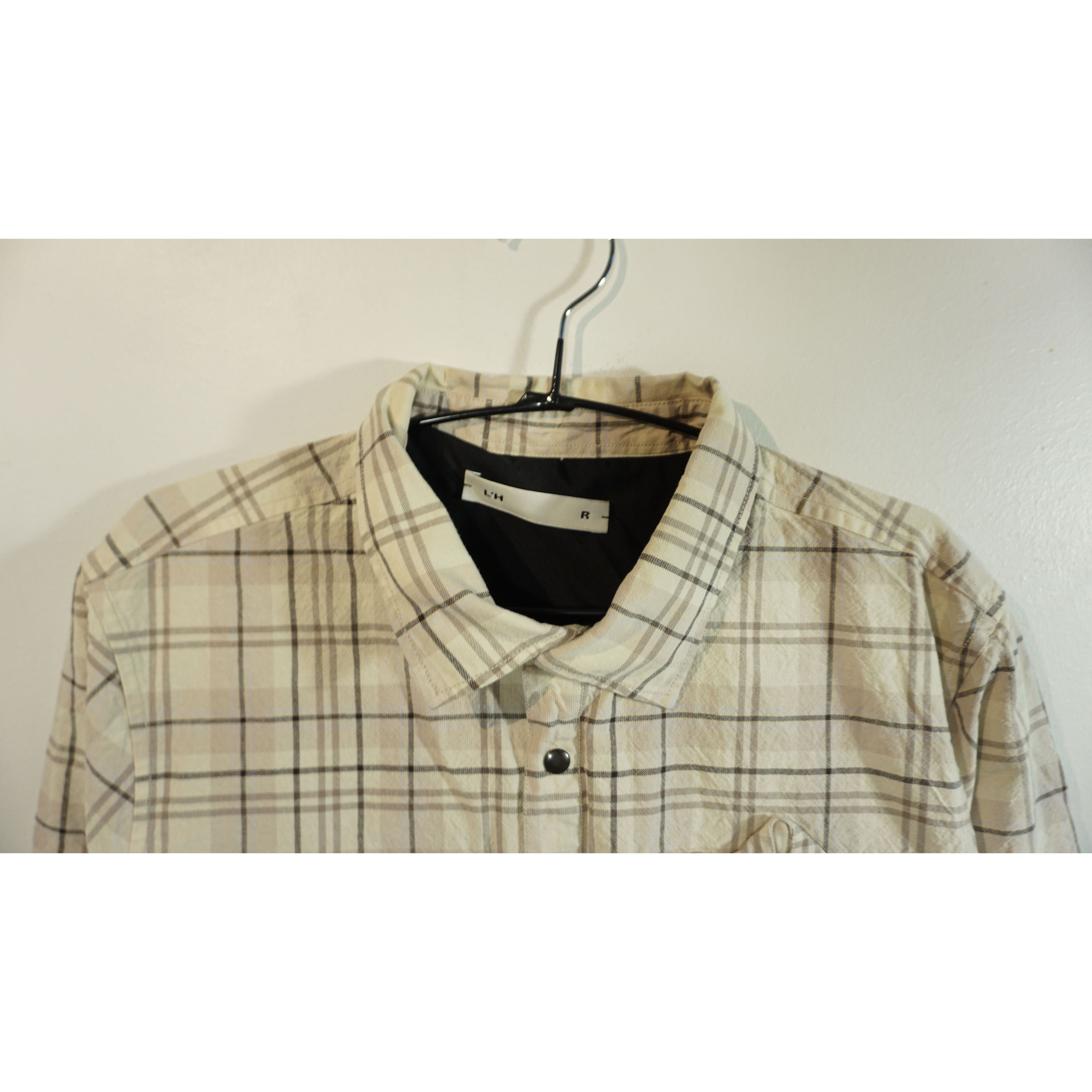 L'Homme Rouge WORK OVERSHIRT CHECK Size US S / EU 44-46 / 1 - 4 Thumbnail