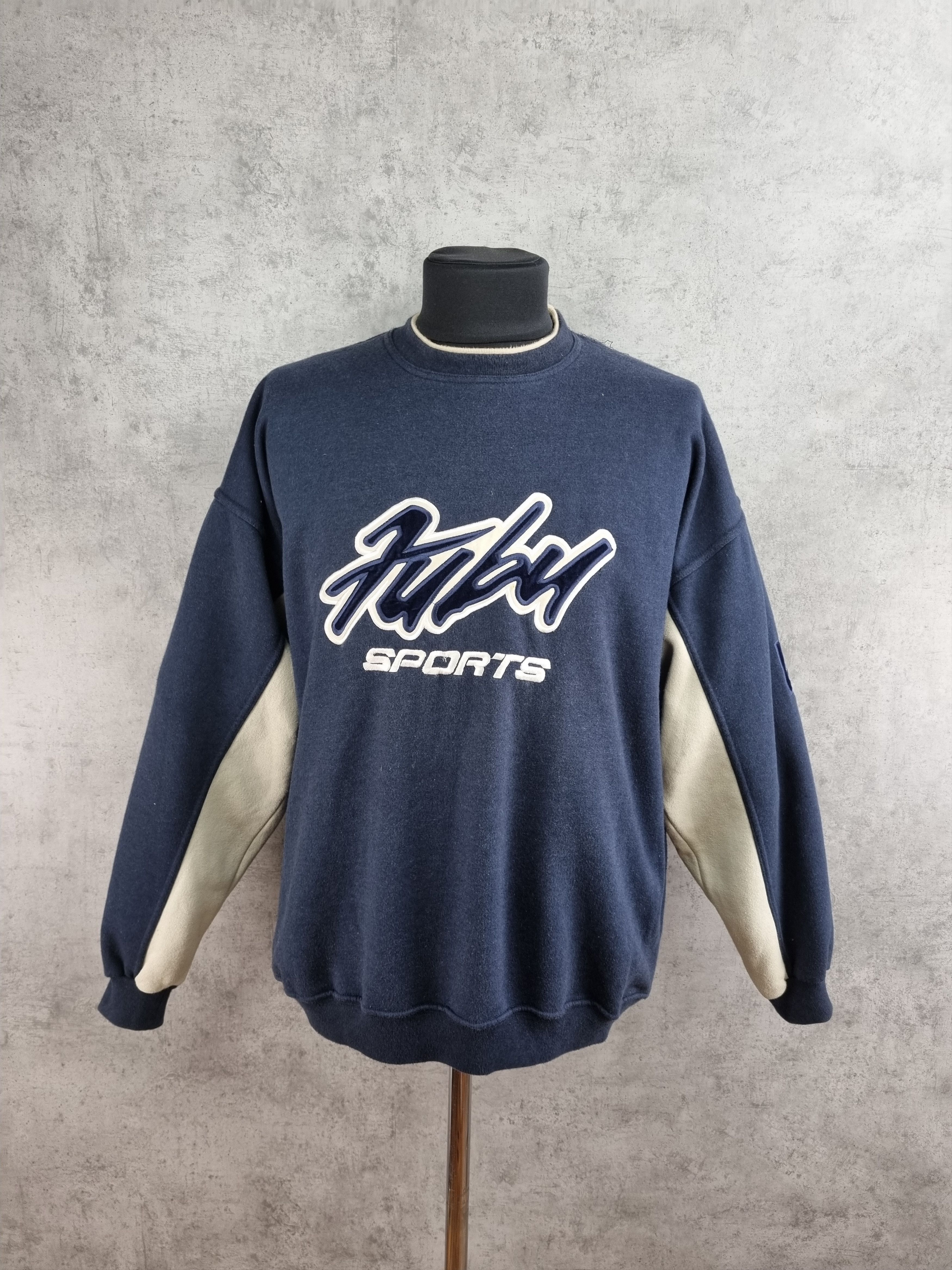 Fubu × Vintage 90s FUBU Spellout Vintage Hip hop Rap Sweatshirt Wu Tang Size US L / EU 52-54 / 3 - 1 Thumbnail