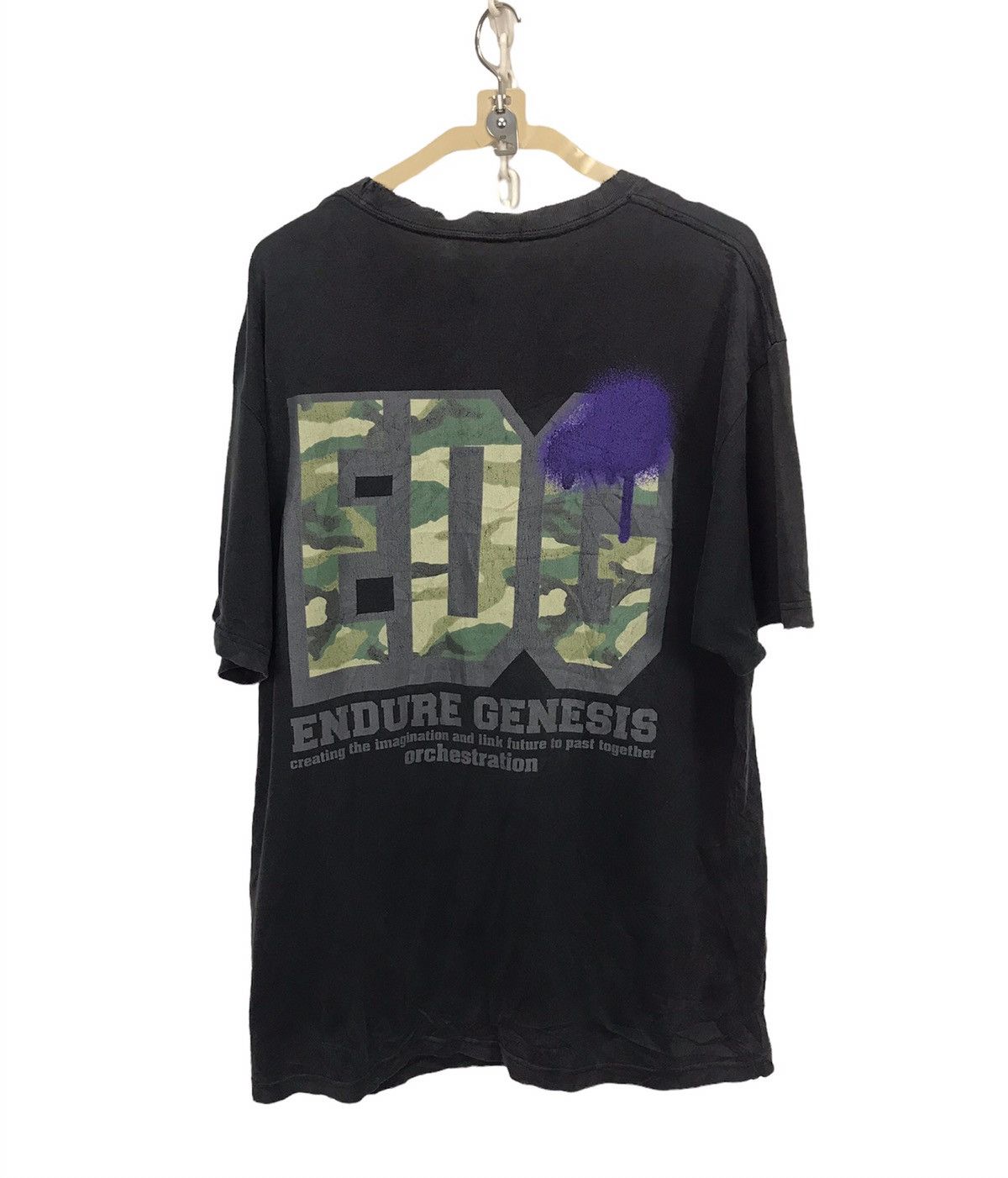 Japanese Brand × Vintage Vintage endure genesis printed distressed tshirt Size US L / EU 52-54 / 3 - 3 Thumbnail