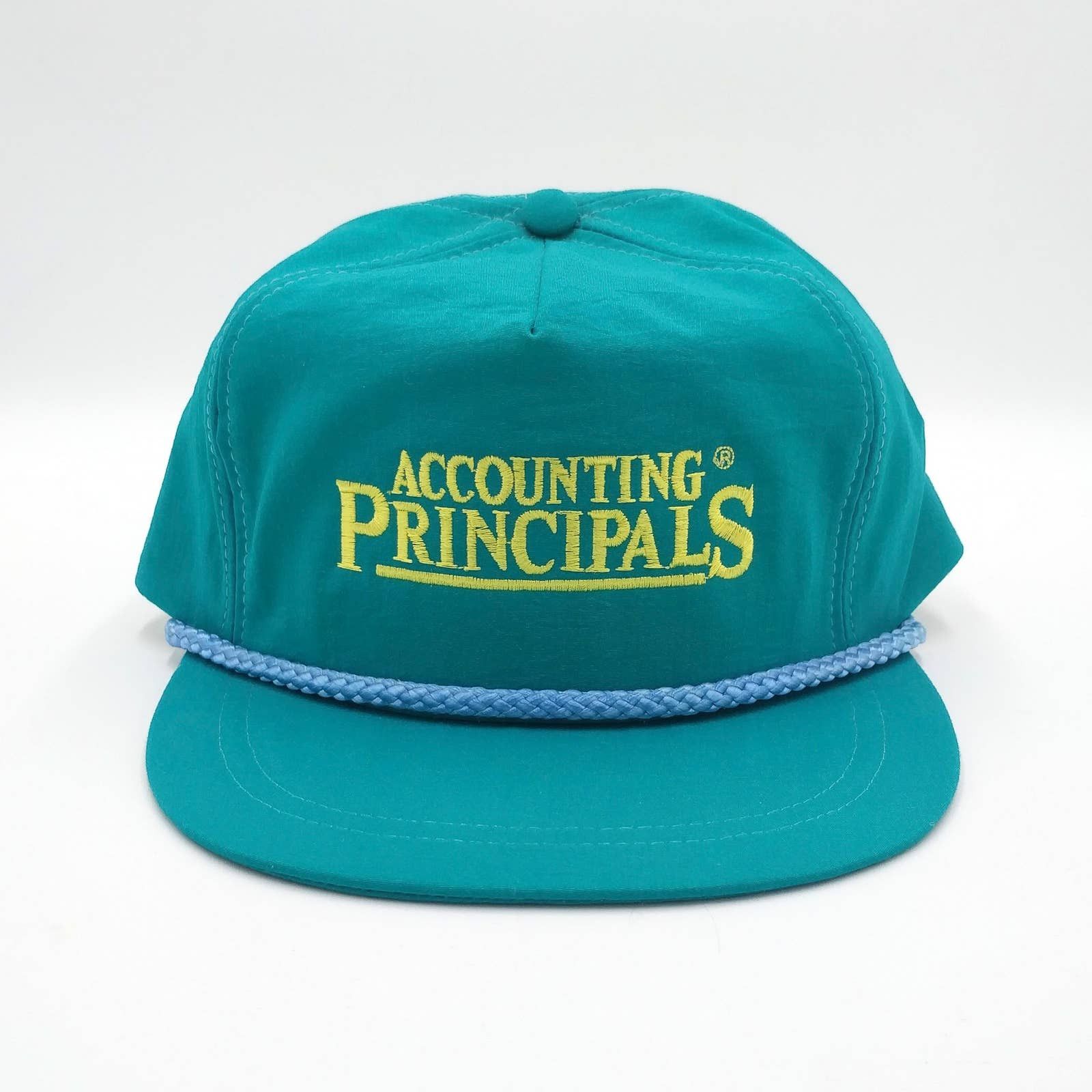 Vintage Vintage Accounting Principals Snapback Trucker Hat 90s Size ONE SIZE - 2 Thumbnail