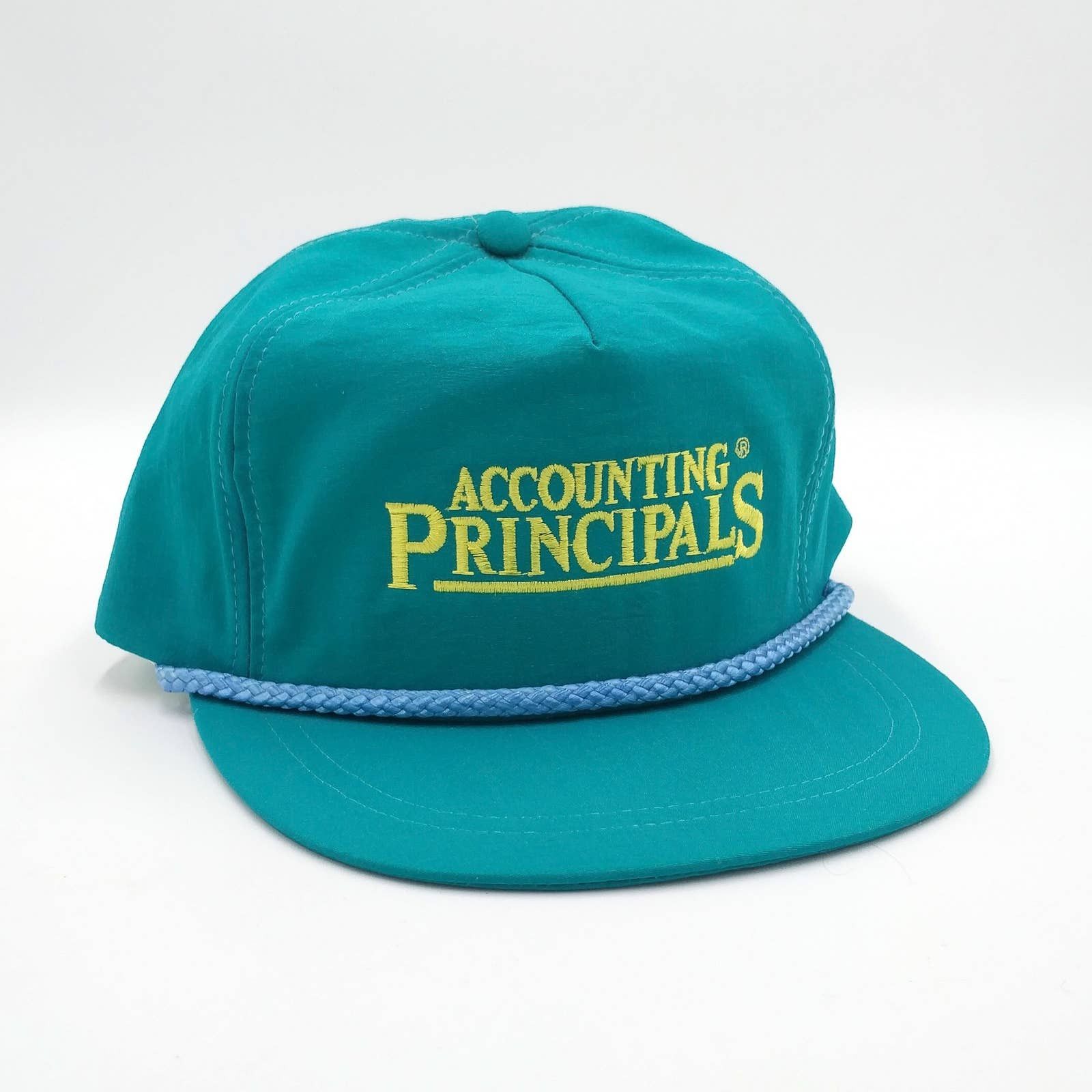 Vintage Vintage Accounting Principals Snapback Trucker Hat 90s Size ONE SIZE - 1 Thumbnail