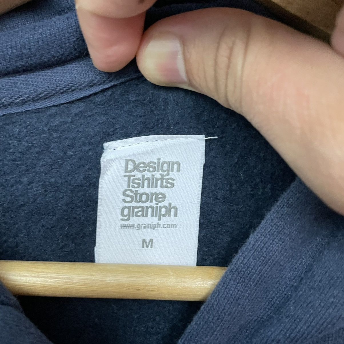 Japanese Brand Vtg DESIGN T-SHIRT STORE GRANIPH Button Up Hoodie Jacket Size US M / EU 48-50 / 2 - 6 Thumbnail