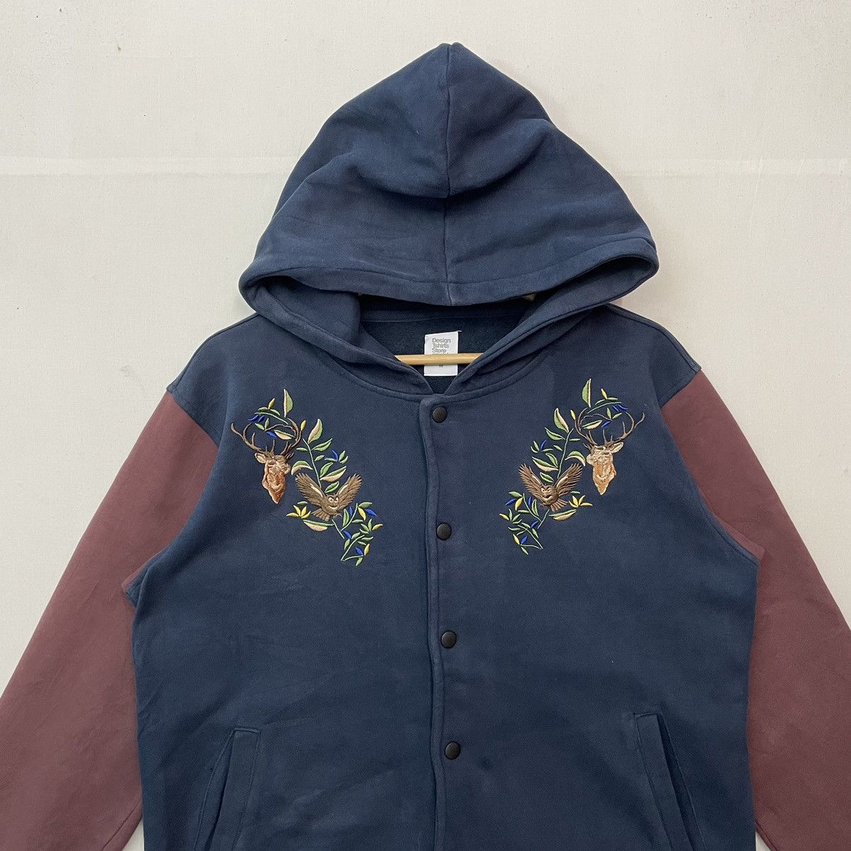 Japanese Brand Vtg DESIGN T-SHIRT STORE GRANIPH Button Up Hoodie Jacket Size US M / EU 48-50 / 2 - 2 Thumbnail