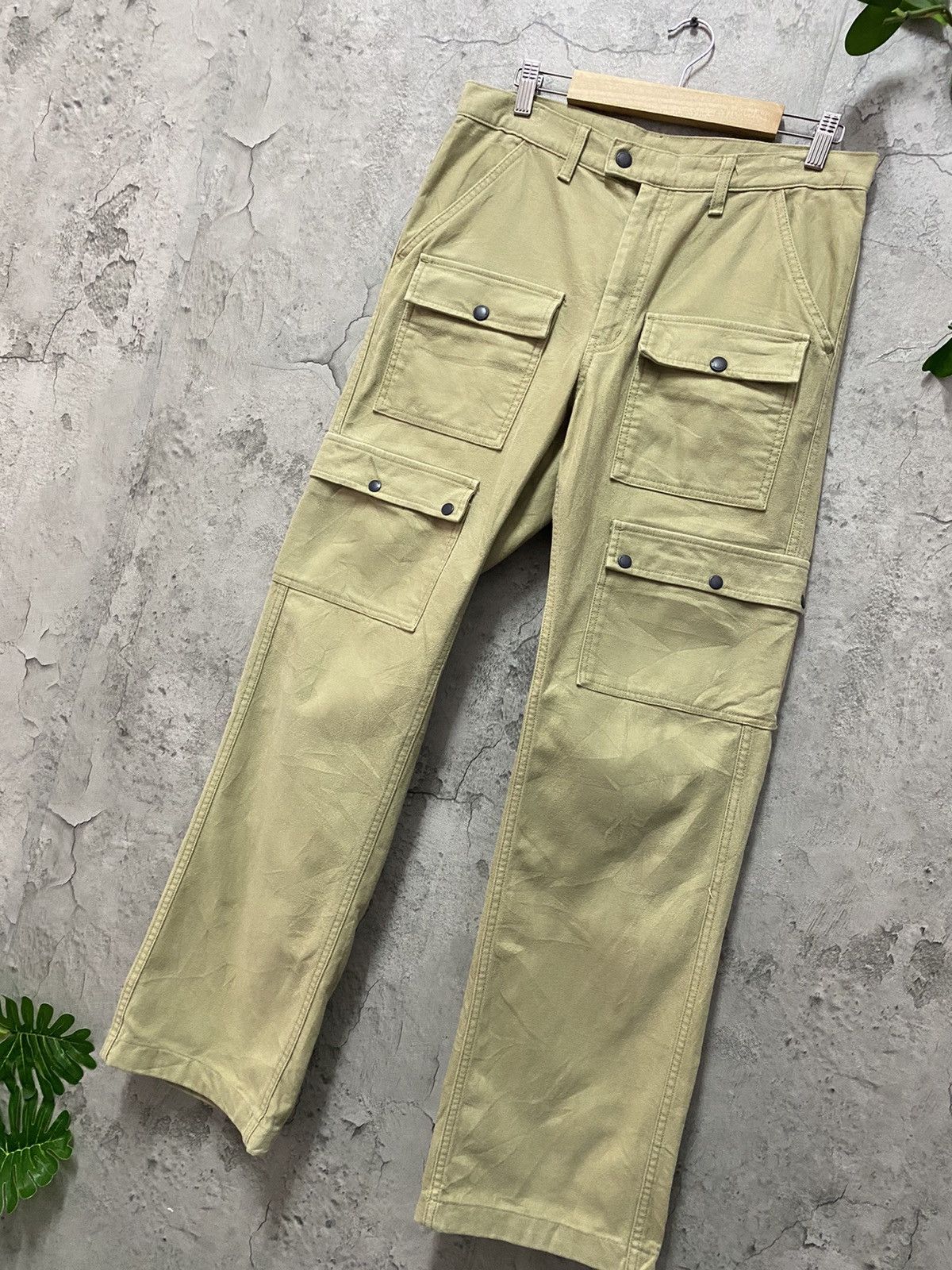 Japanese Brand Westborne Japan Multi Pocket Cargo Bush Pants Vintage Size US 30 / EU 46 - 3 Thumbnail